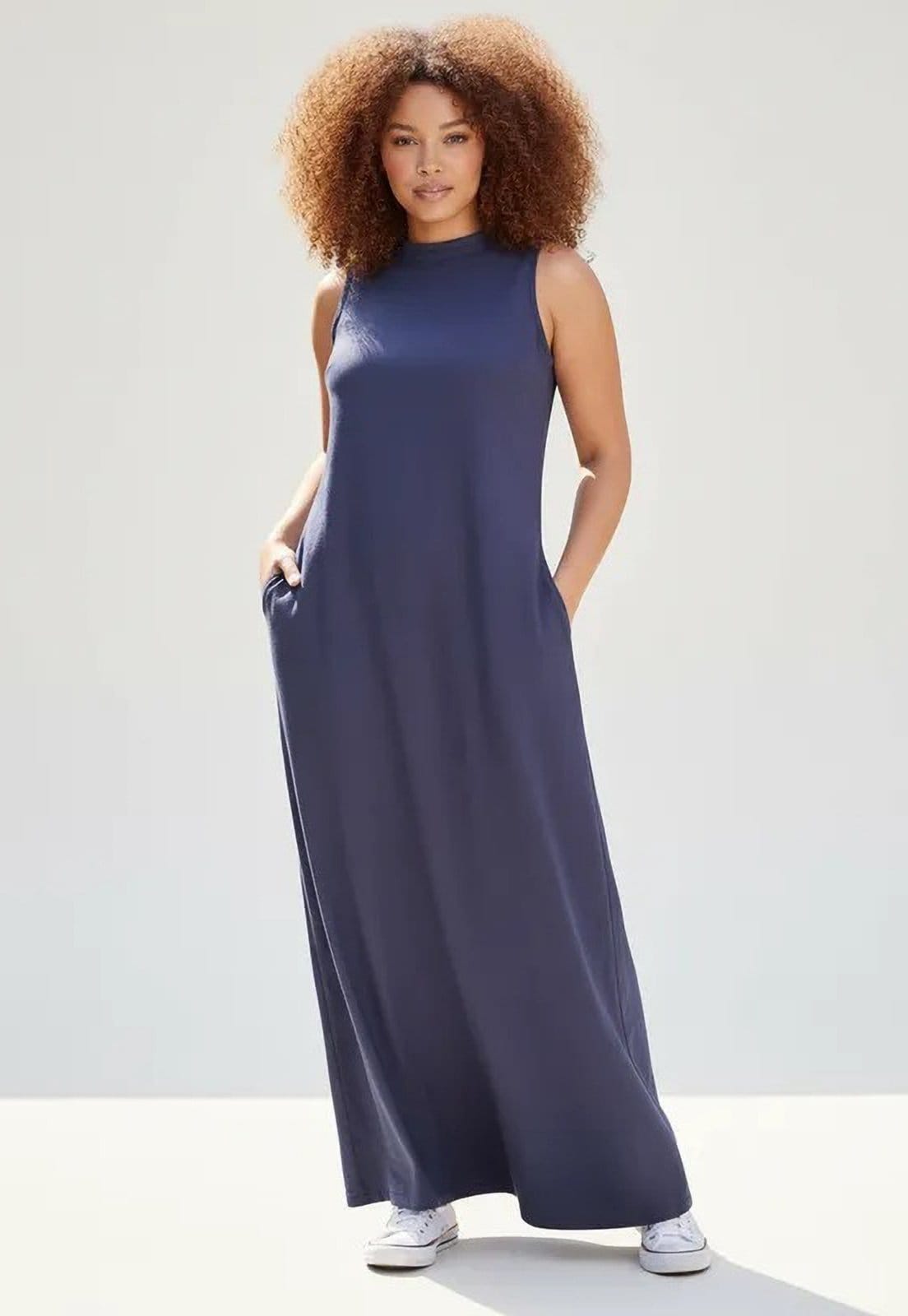 Vestido CabanaFree Longo Plano com Bolso