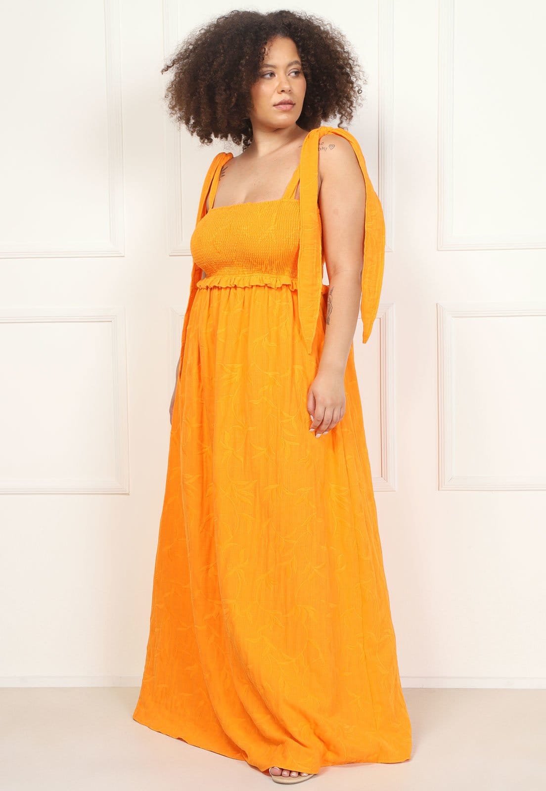 Vestido OÁSIS RESORTWEAR Longo Amarração