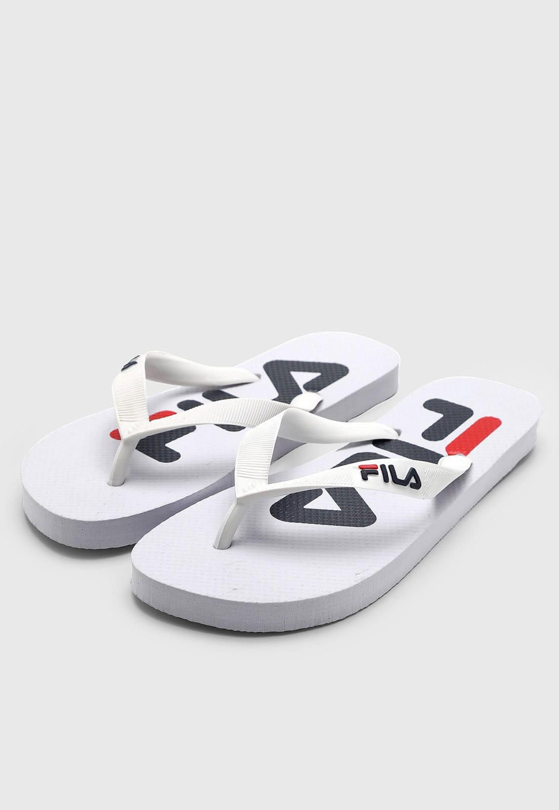 Vista 2 Chinelo Masculino Fila Fingers Fila branco
