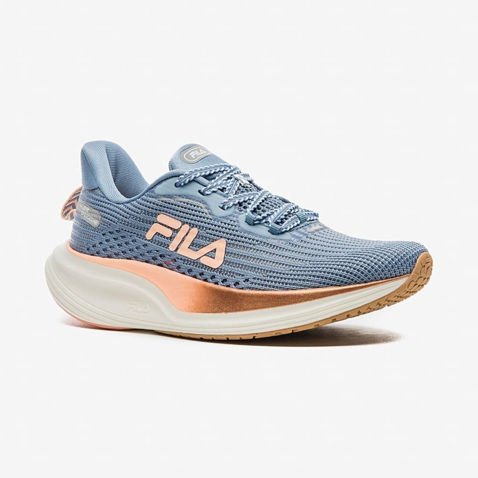 Vista 2 Tênis Fila Feminino Racer Speedzone F02r00154 Fila Fila azul