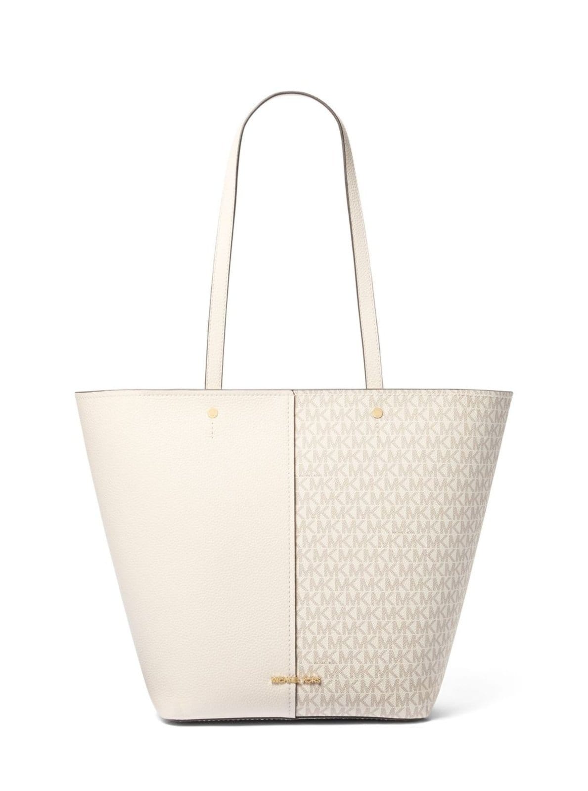 Vista principal Bolsa Tote Flora Logo Grande 30T5gfft3b132 Michael Kors branco