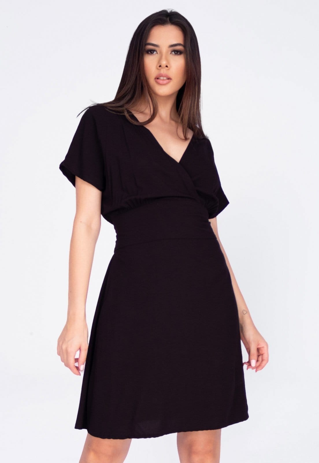 Vestido Curto Amazonia Vital Viscose Elastex nas Costas