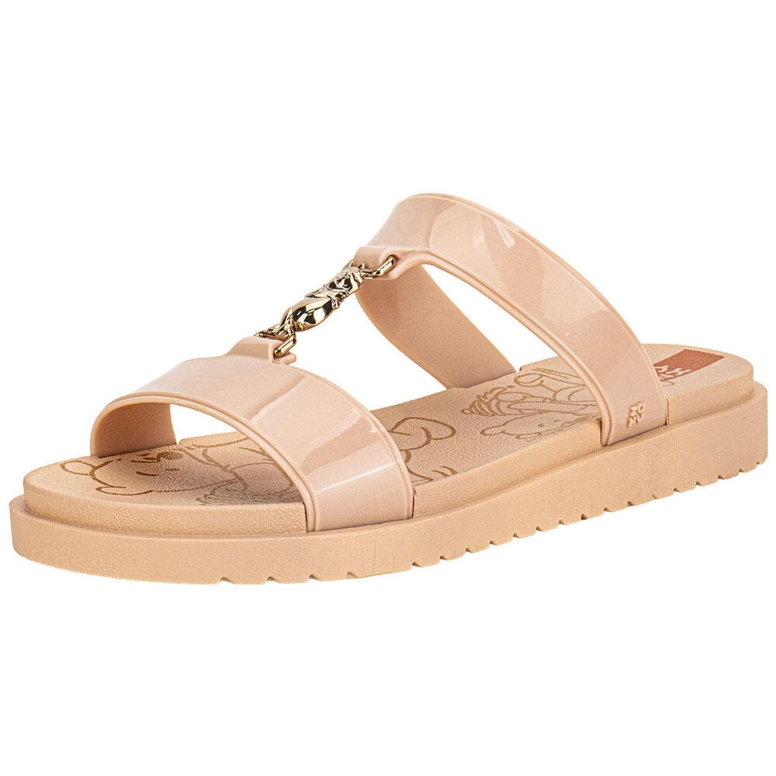 Vista 2 Chinelo Feminino Slide Disney Mix Zaxy 19271 3299271 Zaxy bege