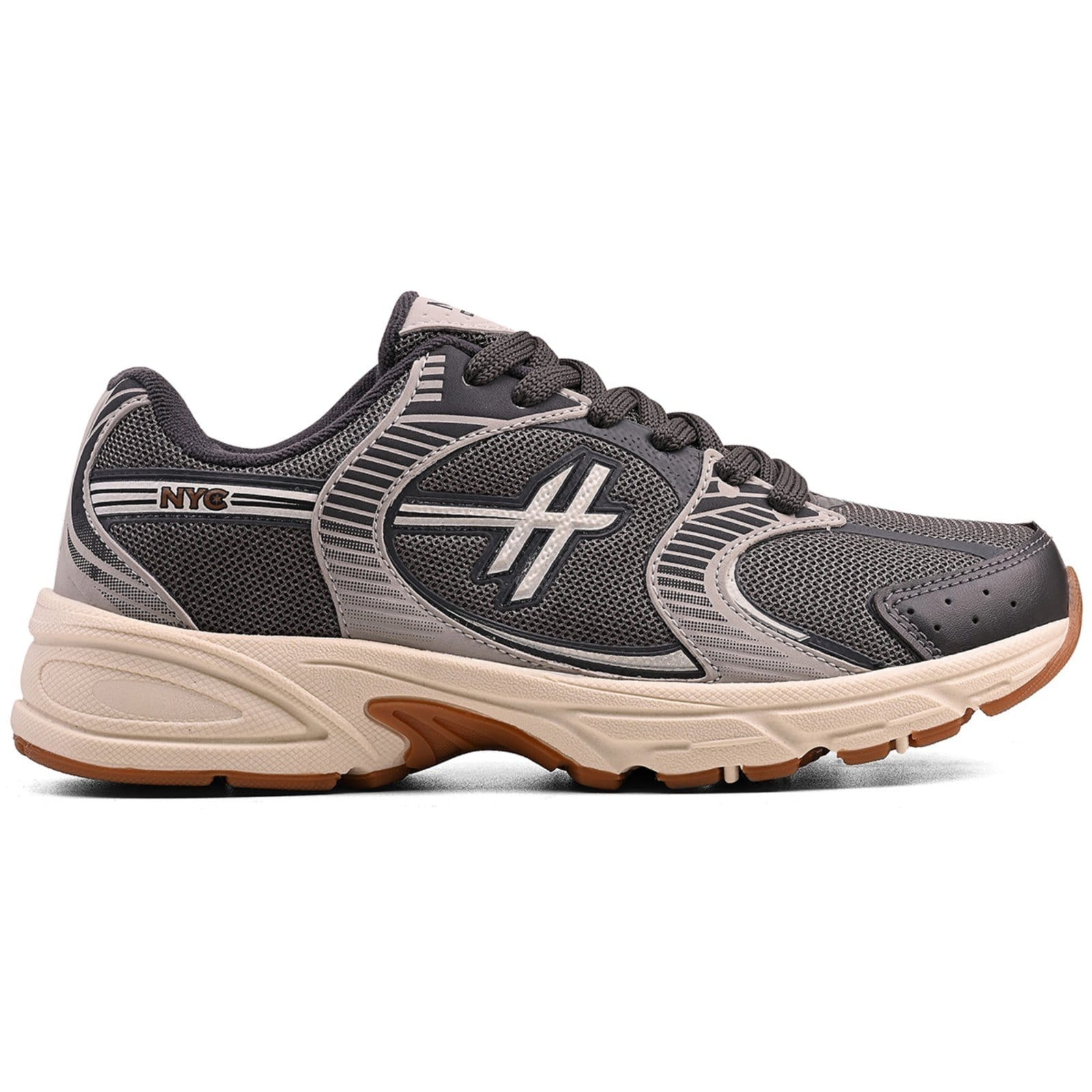 Tênis Masculino Original New York City Shoes - Esportivo -Levee e Resistente Adulto Desportivo Amarrar - 2