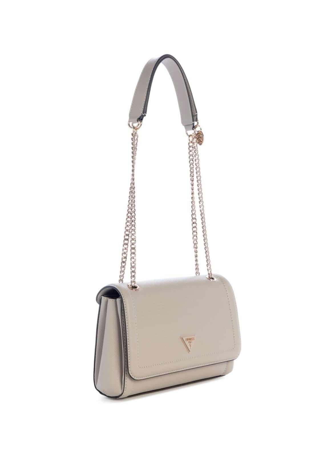 Vista 2 Bolsa Guess Noelle ll Transversal Flap Guess cinza