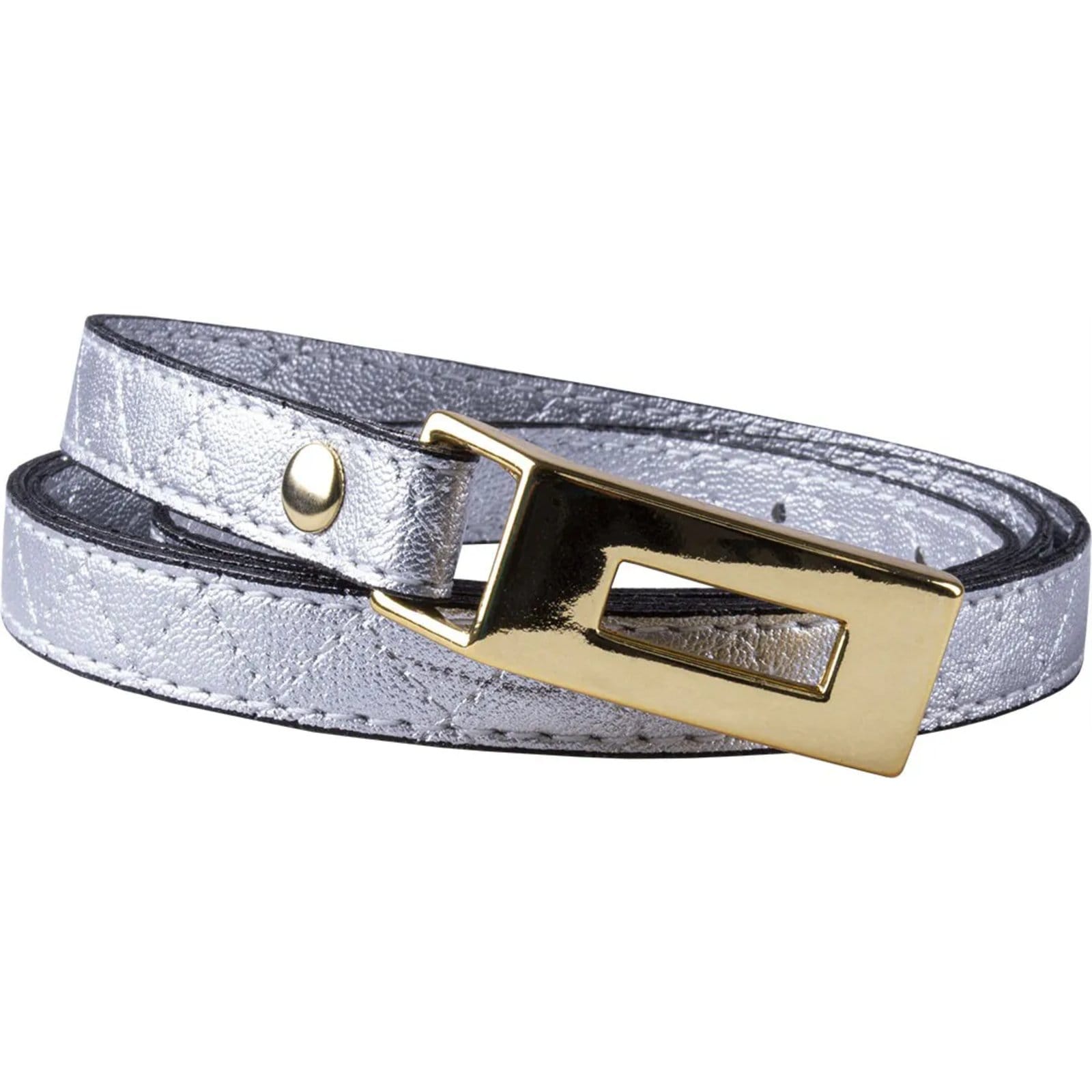 Cinto Feminino Matelassê Artlux FM7706 Cinza Claro