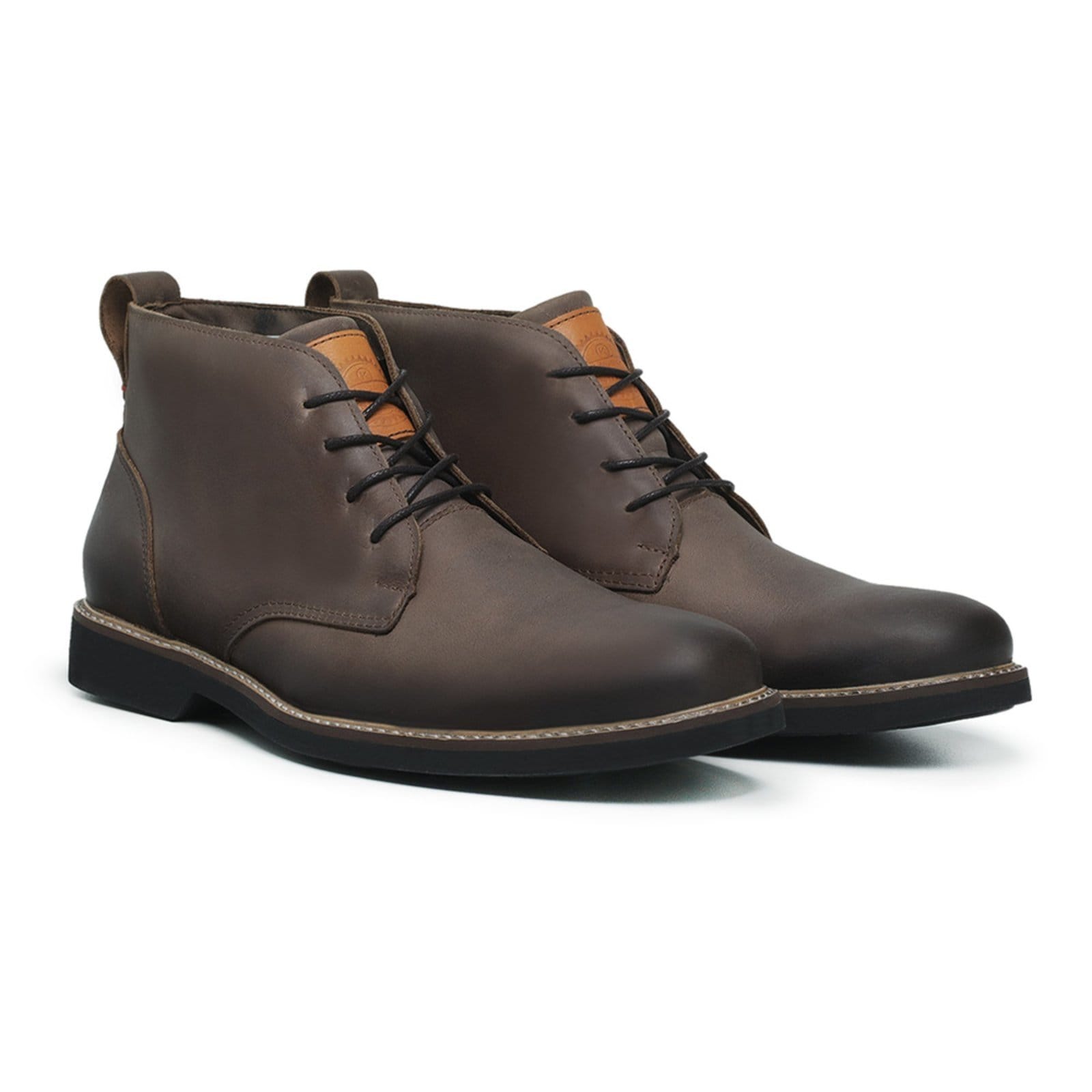 Vista 2 BOTA CASUAL ANKLE BOOT Ref.:8300 Fossil Mister Couros café