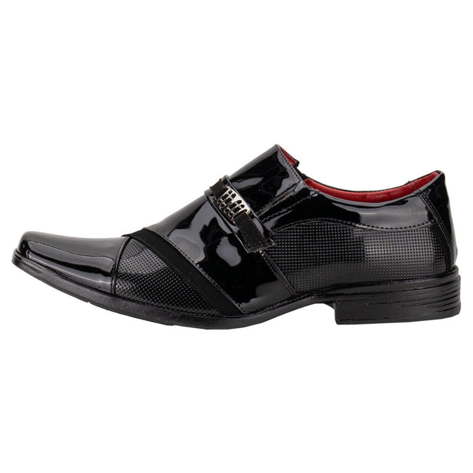 Vista 2 Sapato Masculino Social Bkarellus - 7038 4777038 Bkarellus preto