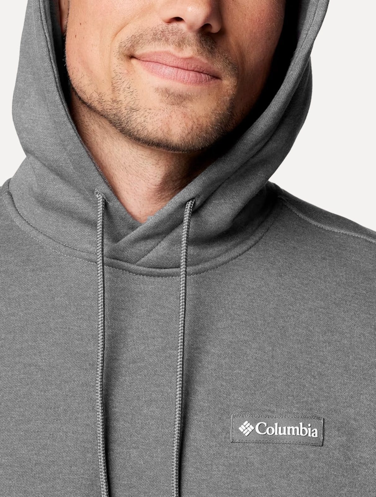 Vista 2 Moletom Columbia Masculino Meridian Creek Hoodie Columbia cinza