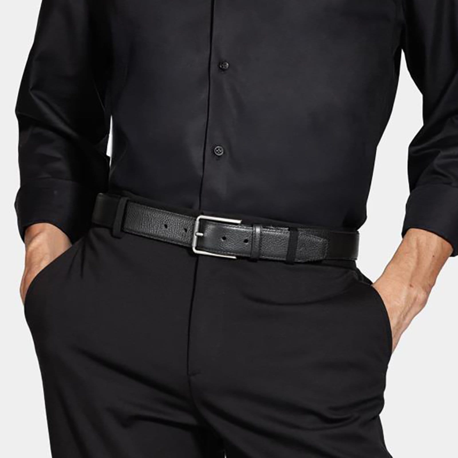 Vista 2 Cinto Aramis Basico Floater Ve26 Masculino Aramis preto