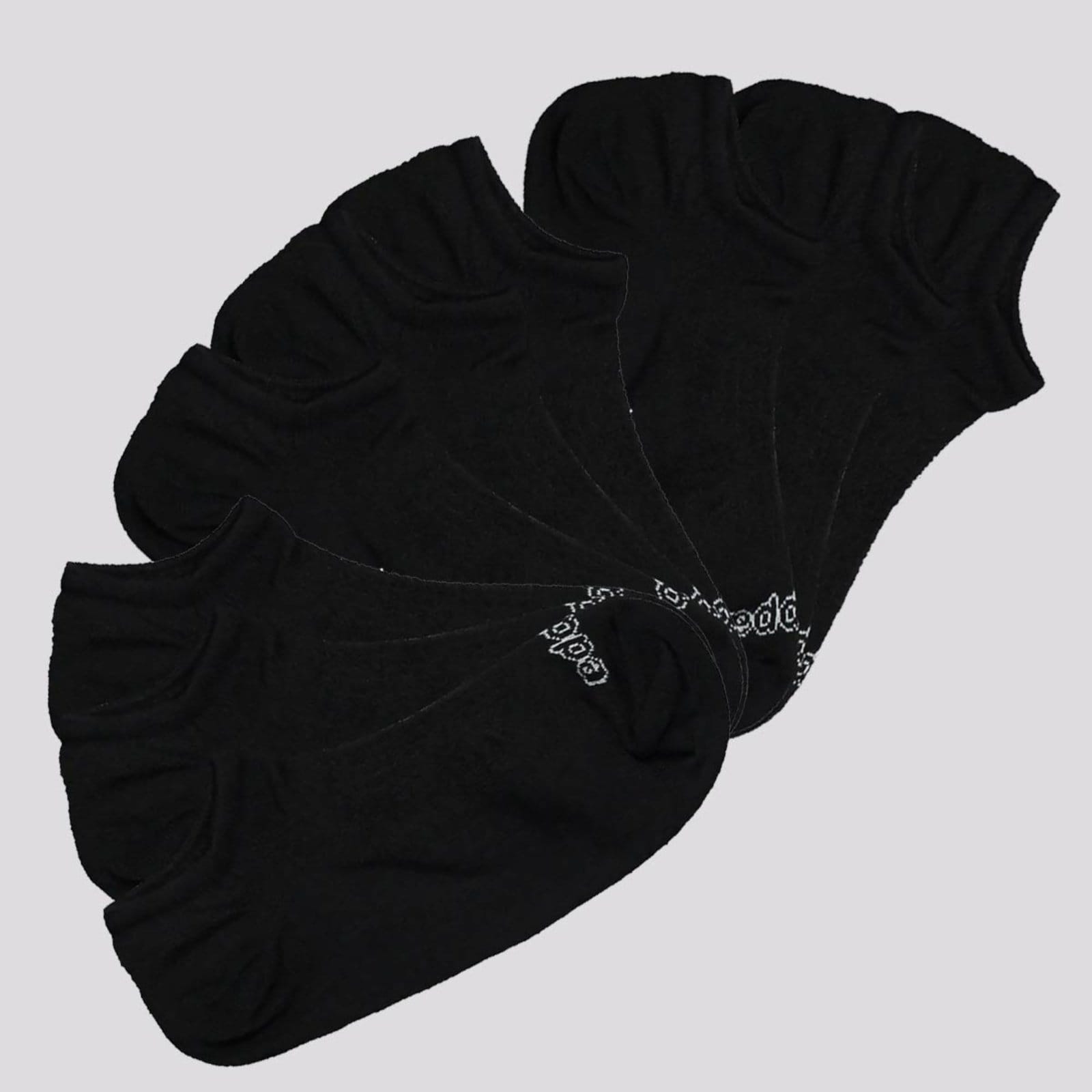 Kit Meia Kappa 9 Pares Super Invisível Preta