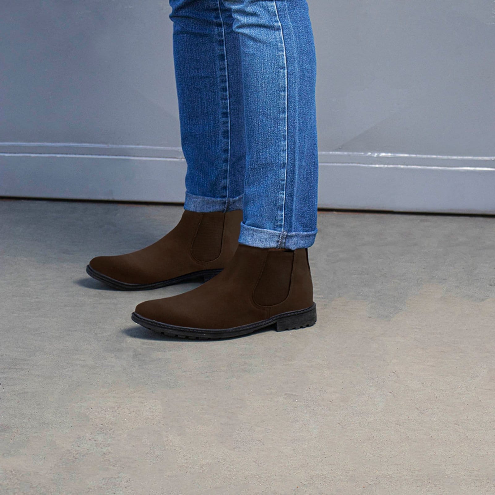 Bota Chelsea Masculina Bredeni Botina Country Confortável Resistente Dia A Dia Leve Macia