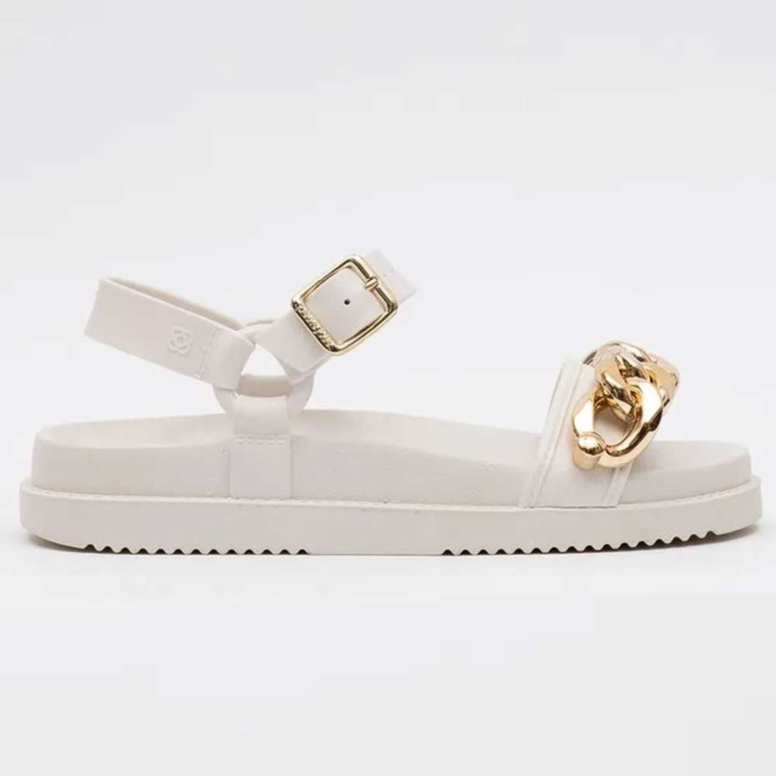 Vista principal Sandália Feminina Much White Petite Jolie PJ7312 Petite Jolie branco white