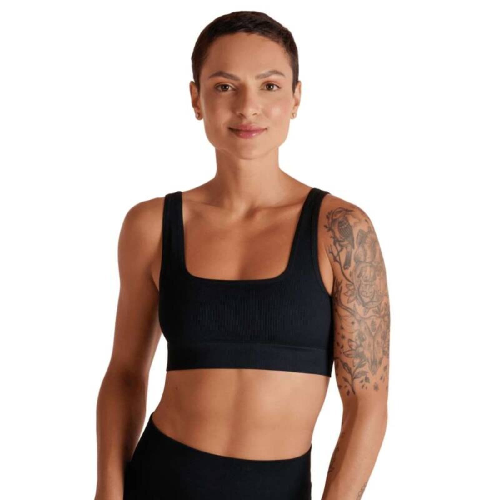 Vista principal Top Lupo Af Canelado Basic - Feminino Lupo preto