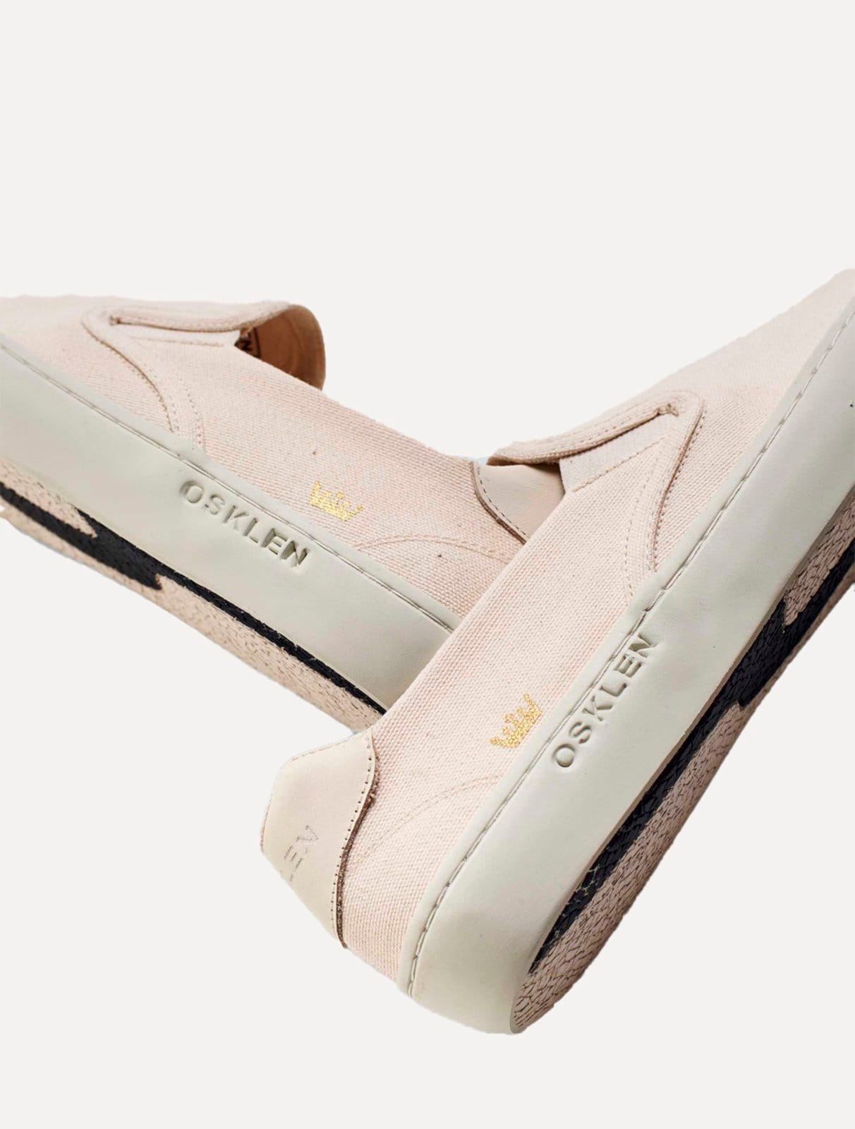 Vista 2 Tênis Osklen Masculino Slip On Canvas Off-White Osklen off-white white