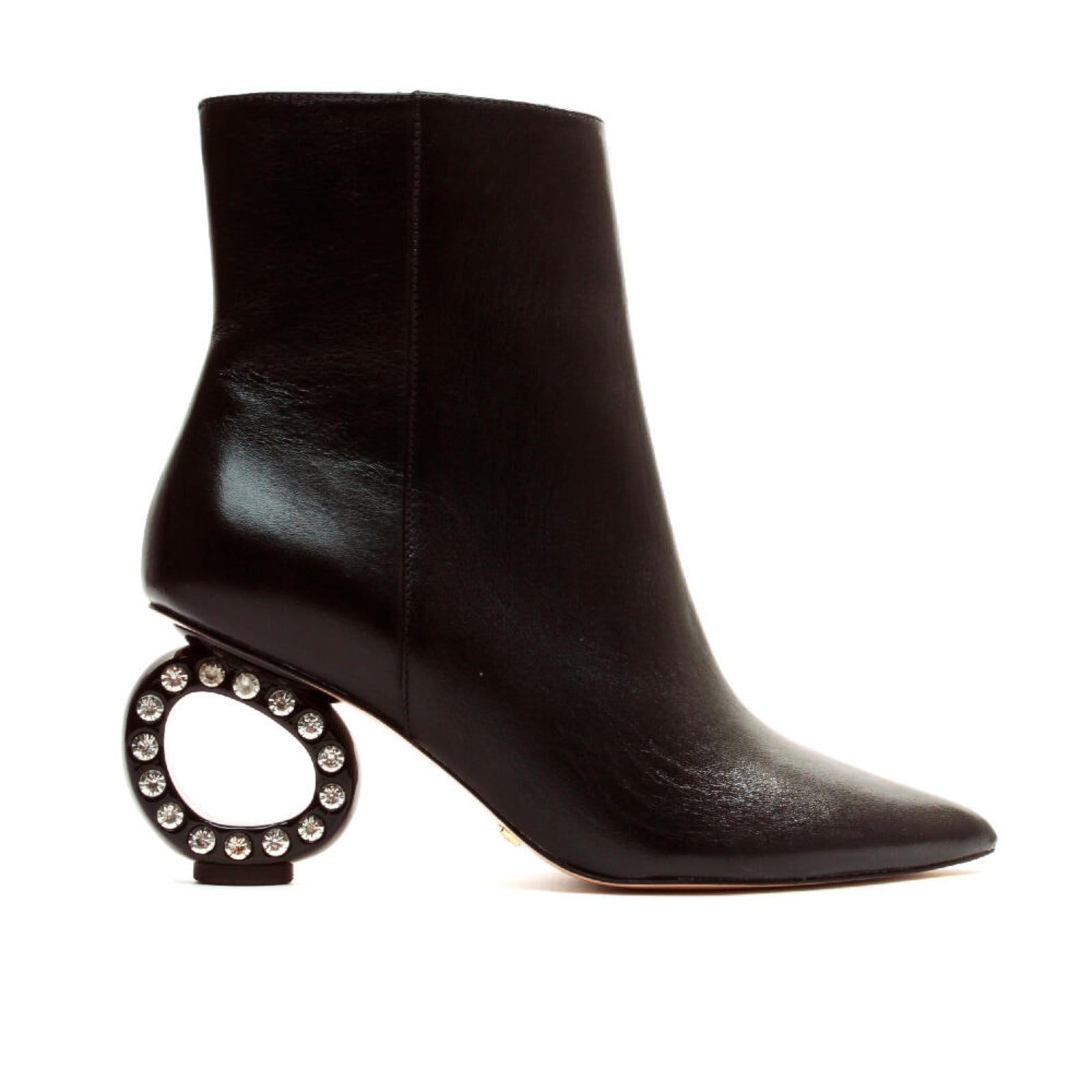 Vista principal Bota Couro Cano Curto Cecconello 2376001-1 Cecconello preto