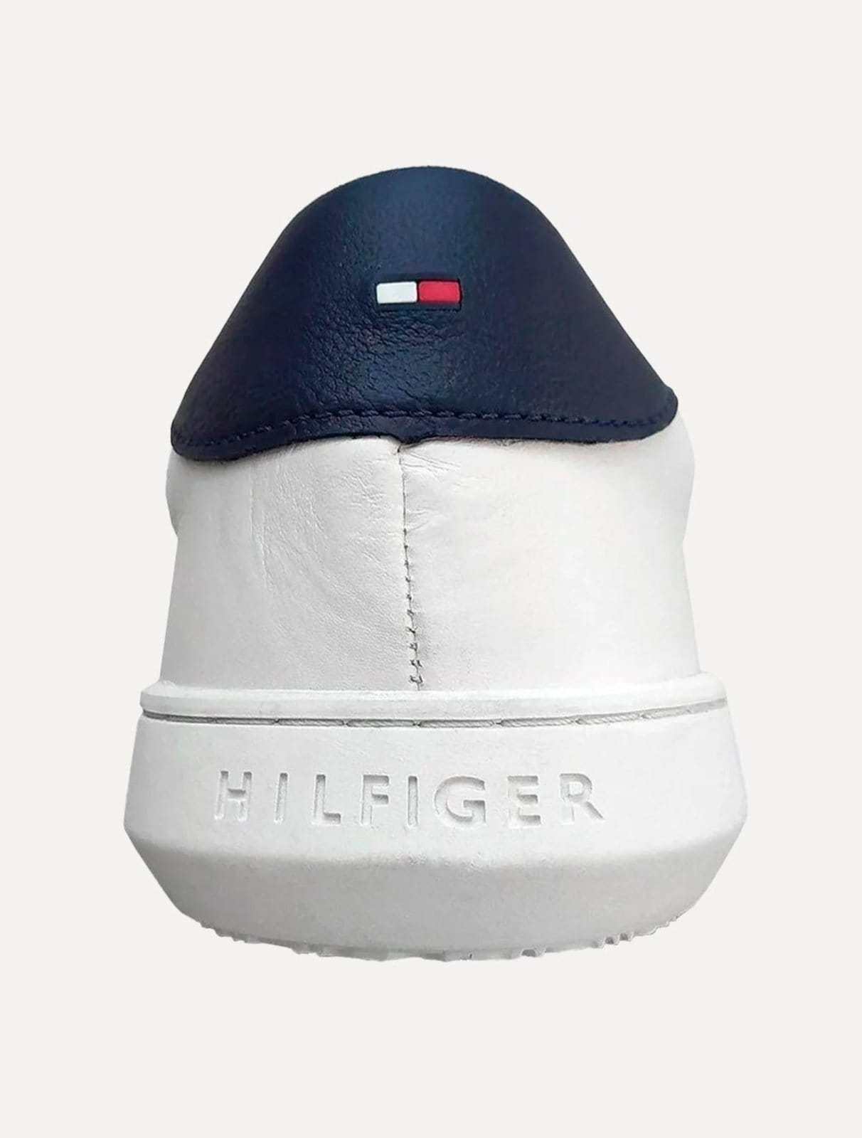 Vista 2 Tênis Tommy Hilfiger Masculino Couro Daniel 6A2 Off-White Tommy Hilfiger off-white white