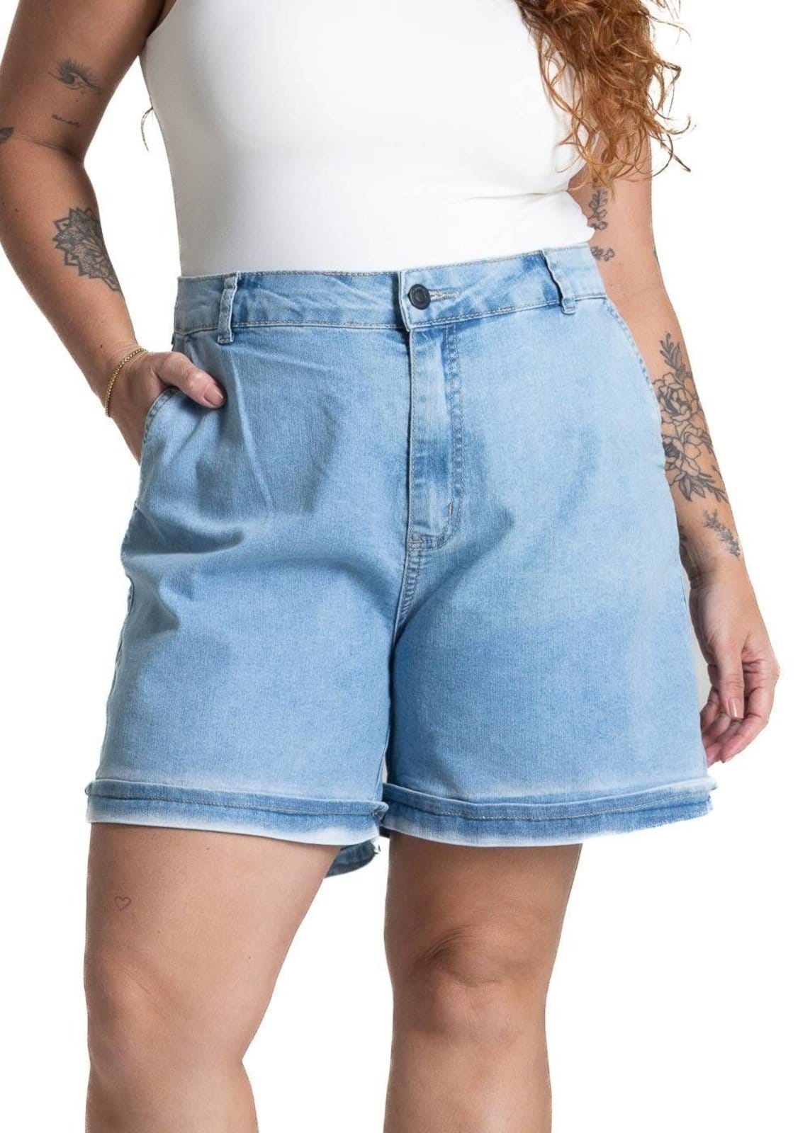 Shorts Jeans Sawary Plus Size - 281644