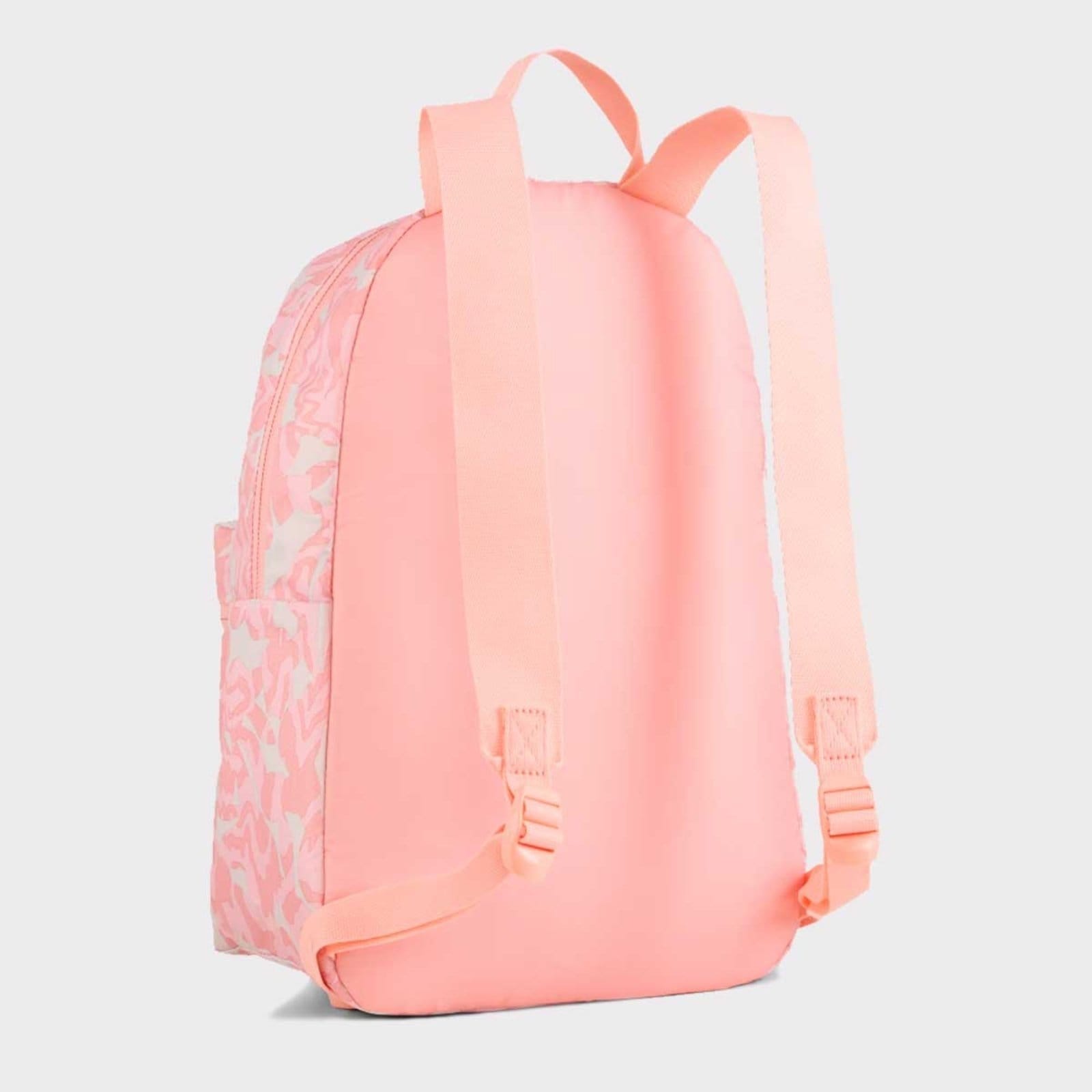 Vista 2 Mochila Puma Phase Backpack e Bege Puma rosa