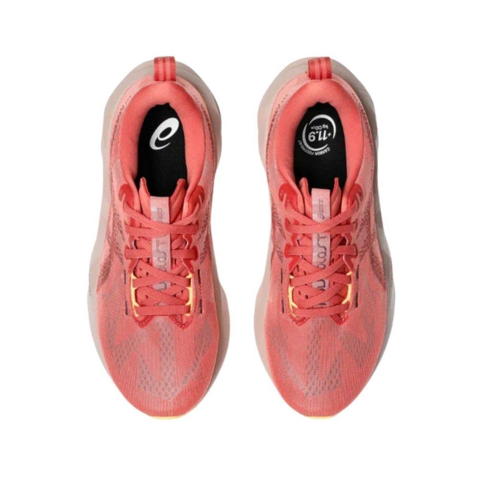 Vista 2 Tênis Running Feminino Asics Novablast 5 Laranja ASICS pink