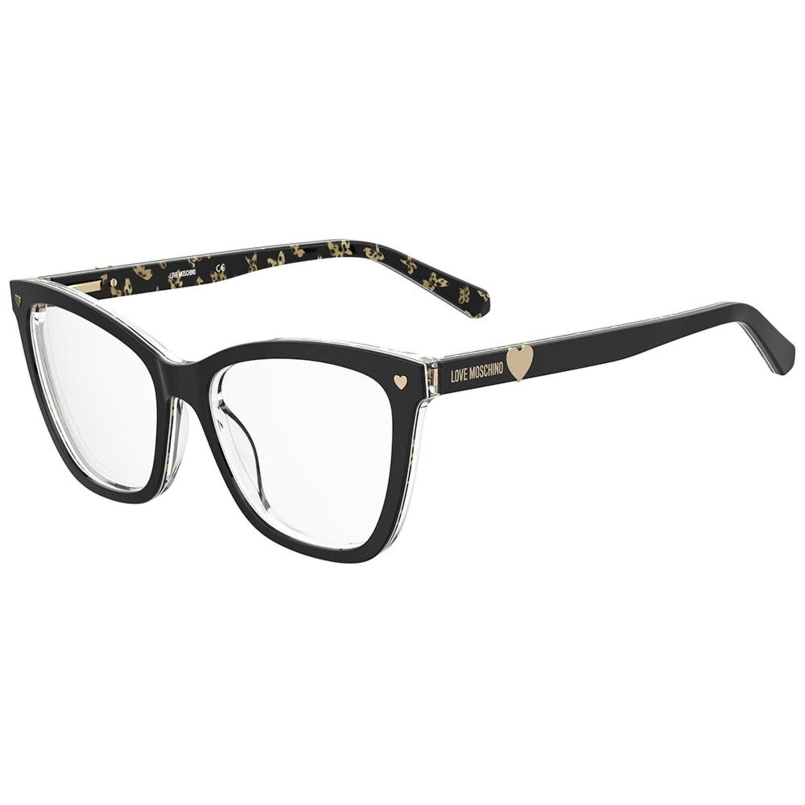 Armação de Óculos Moschino Love - Mol593 7RM - Preto 54