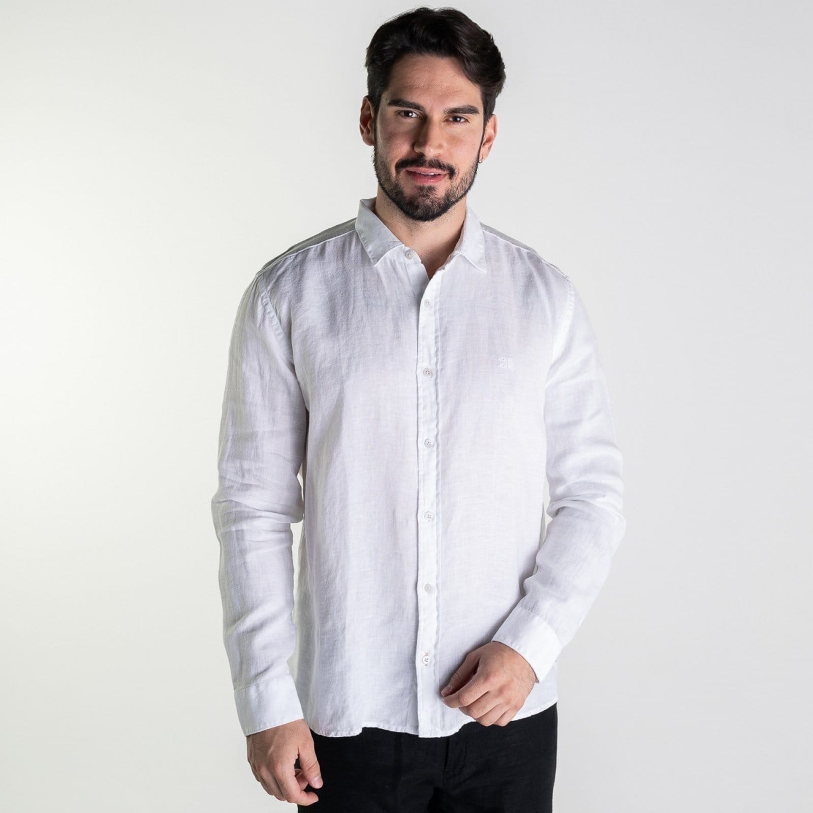 Camisa John John Linho Branca