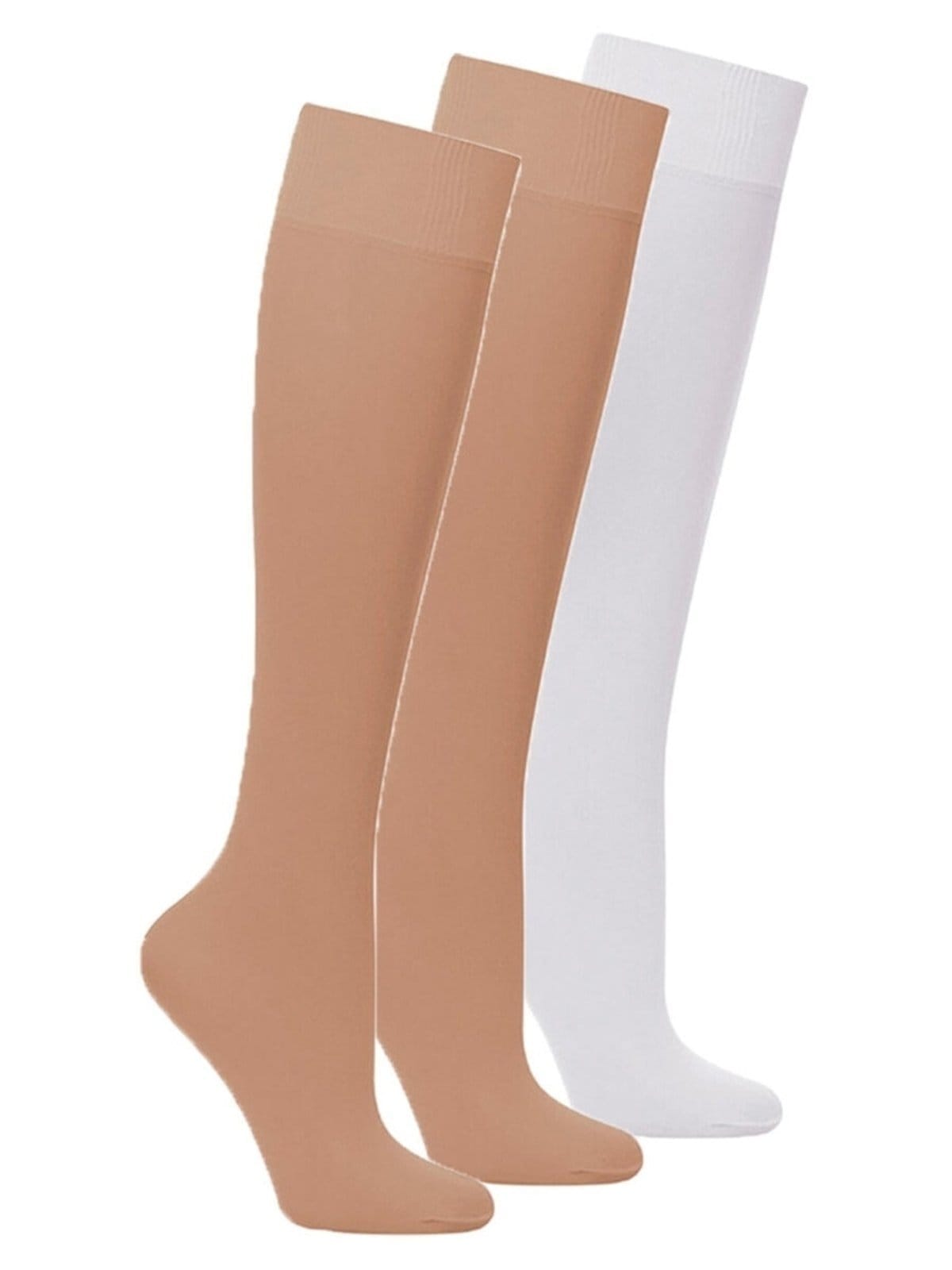 Kit com 3 Meias 3/4 Fio 20 Loba