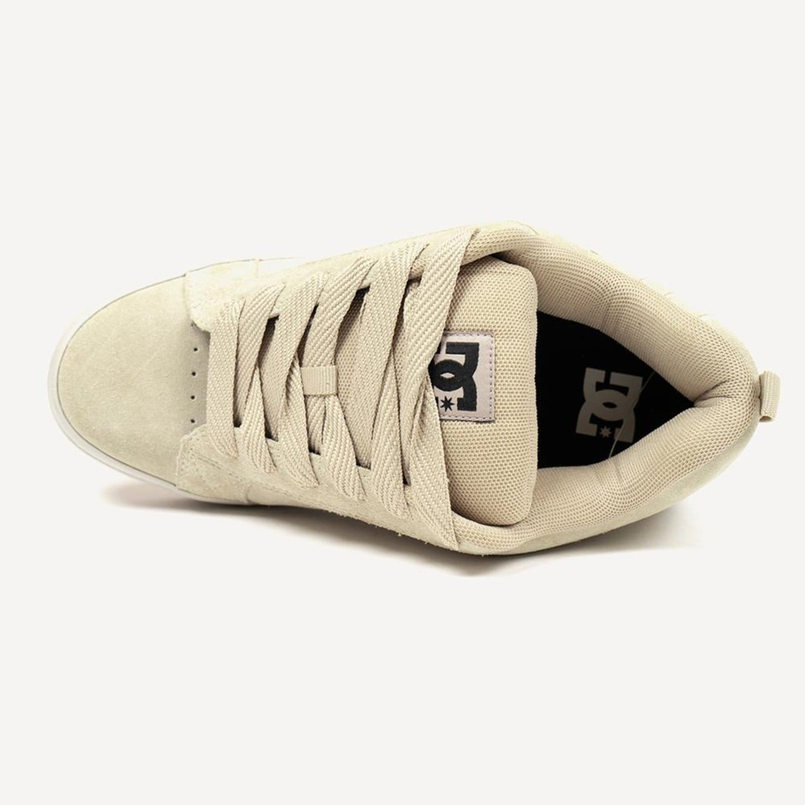 Vista 2 Tênis DC Shoes DC Court Graffik SE WT25 Pelican/Gum DC Shoes bege