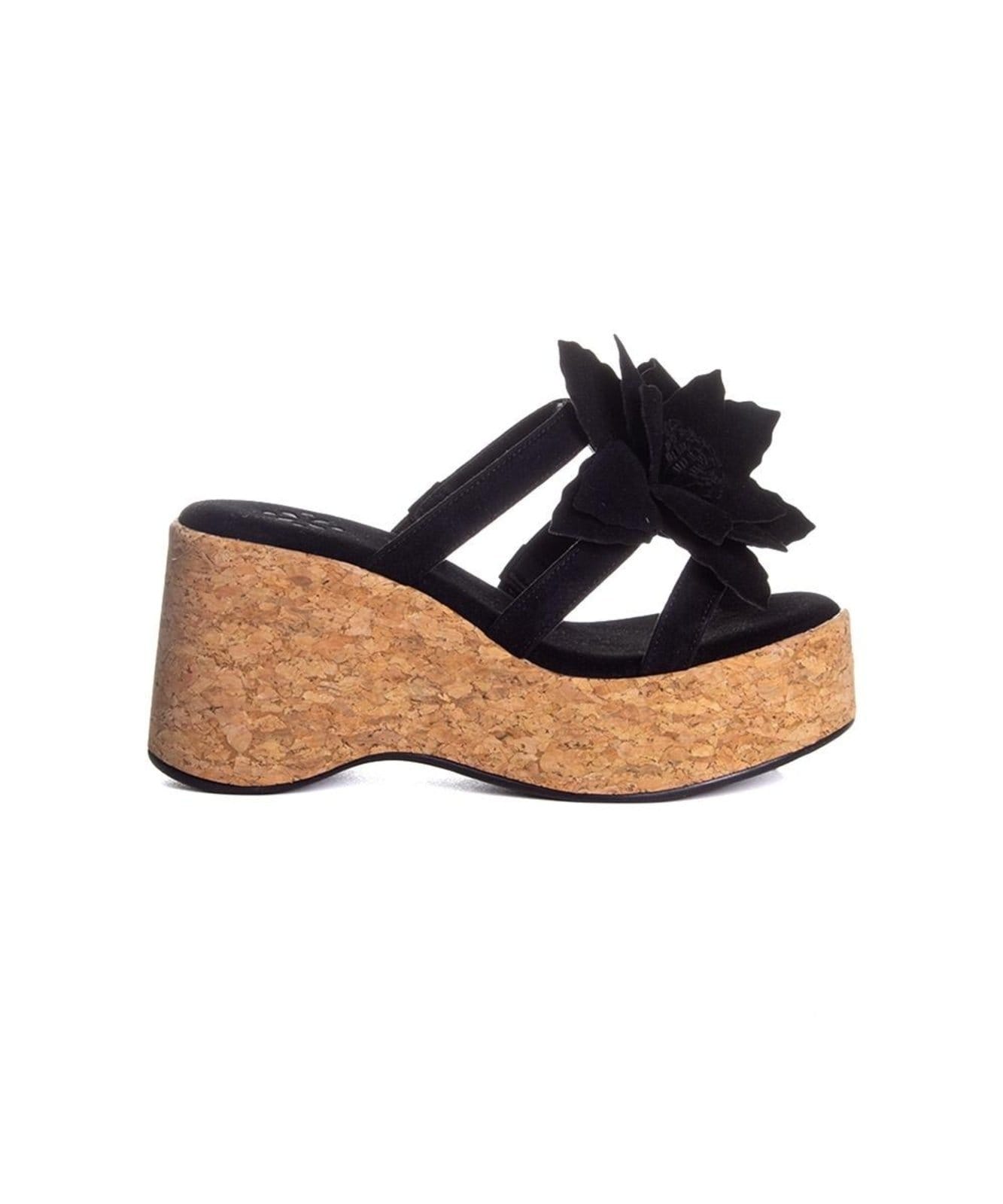 Tamanco Pixolé Anabela Flor