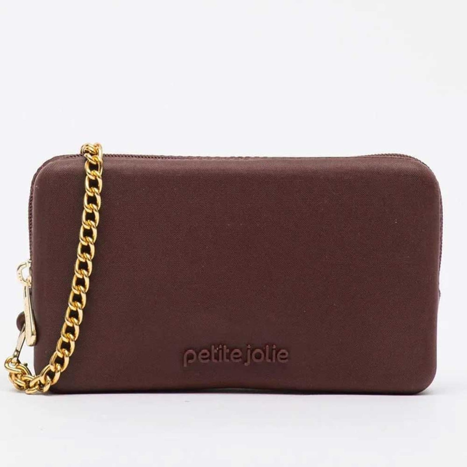 Bolsa Carteira Feminina Parker Brown Petite Jolie PJ20300