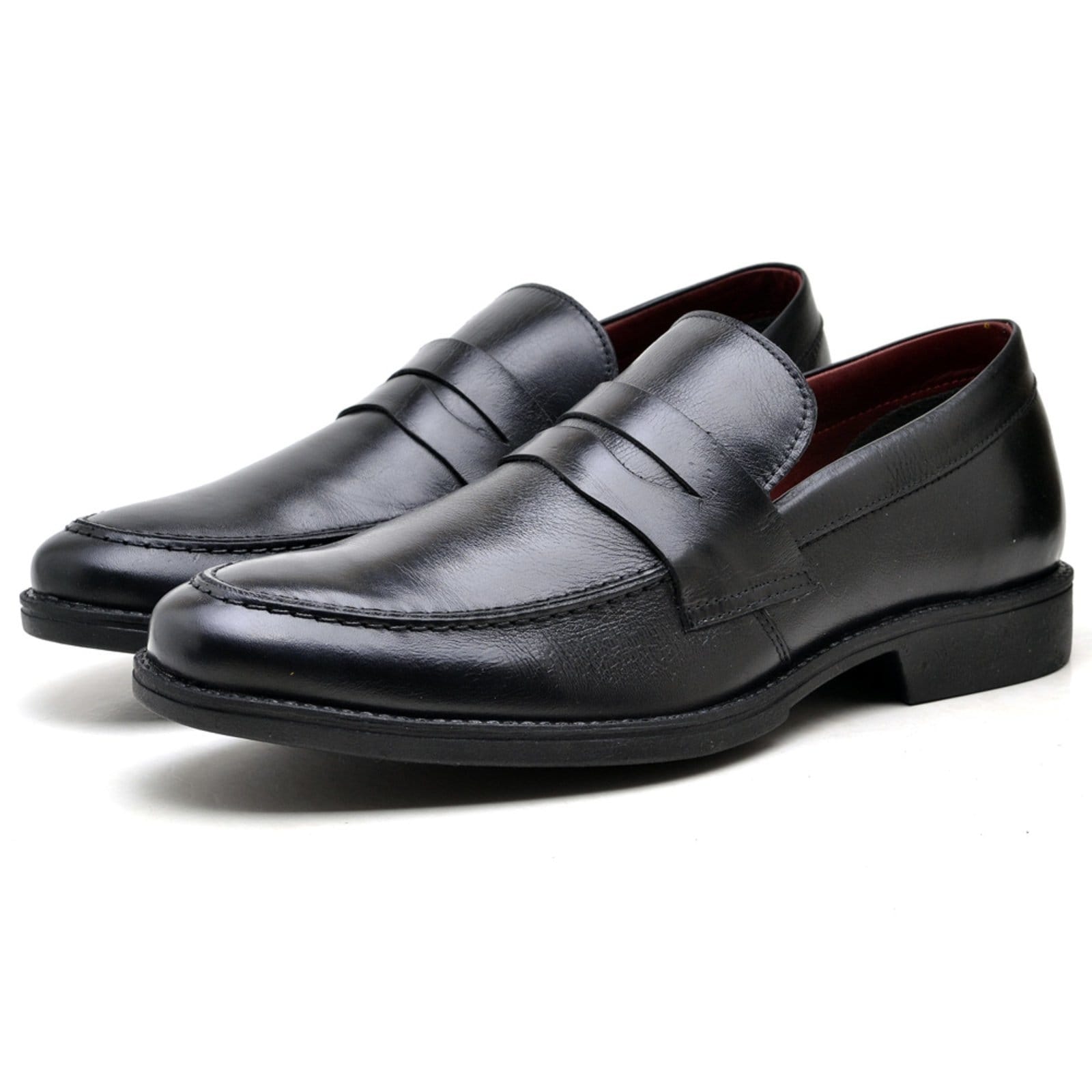 SAPATO LOAFER CASUAL MASCULINO COURO