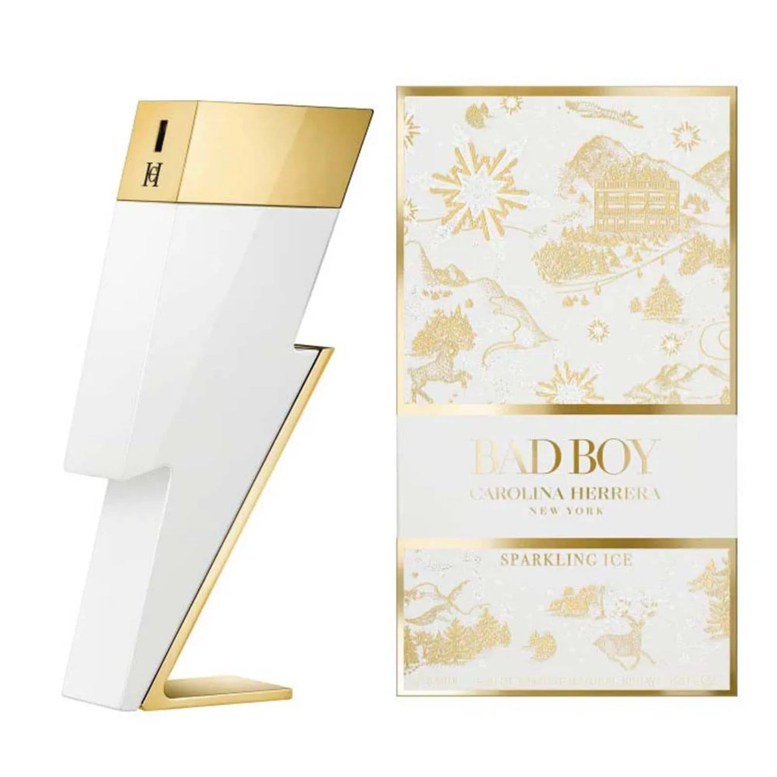 Vista 2 Bad Boy Sparkling Ice Carolina Herrera Masculino Eau de Toilette 100 ml Carolina Herrera incolor