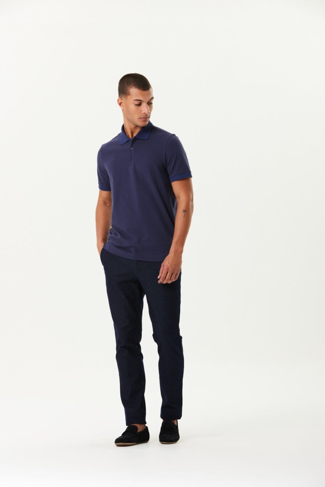 Calça Jeans Traymon Slim Moovexx Marinho