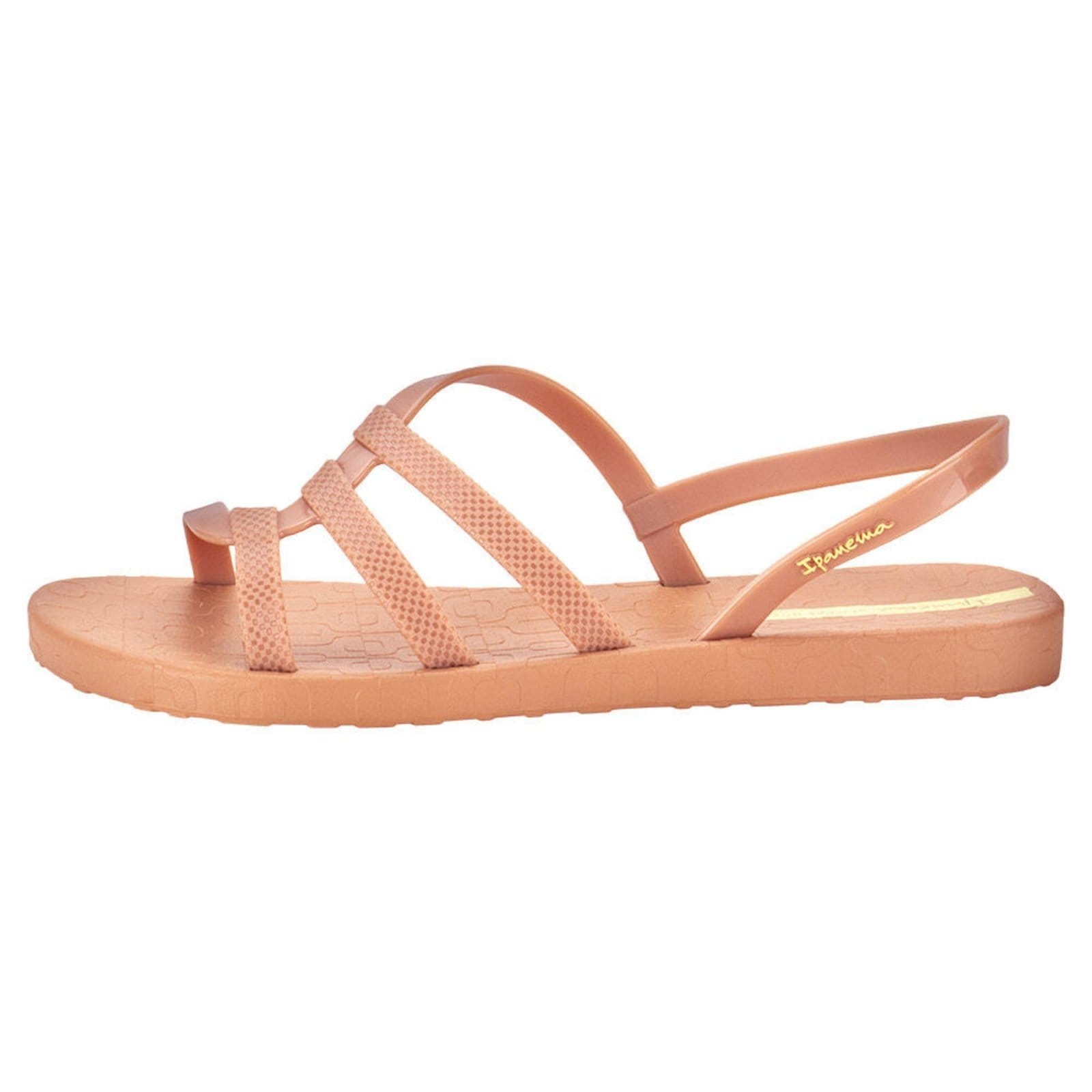 Vista 2 Sandália Feminina Flat Diversa Ipanema 27234 3297234 Ipanema laranja