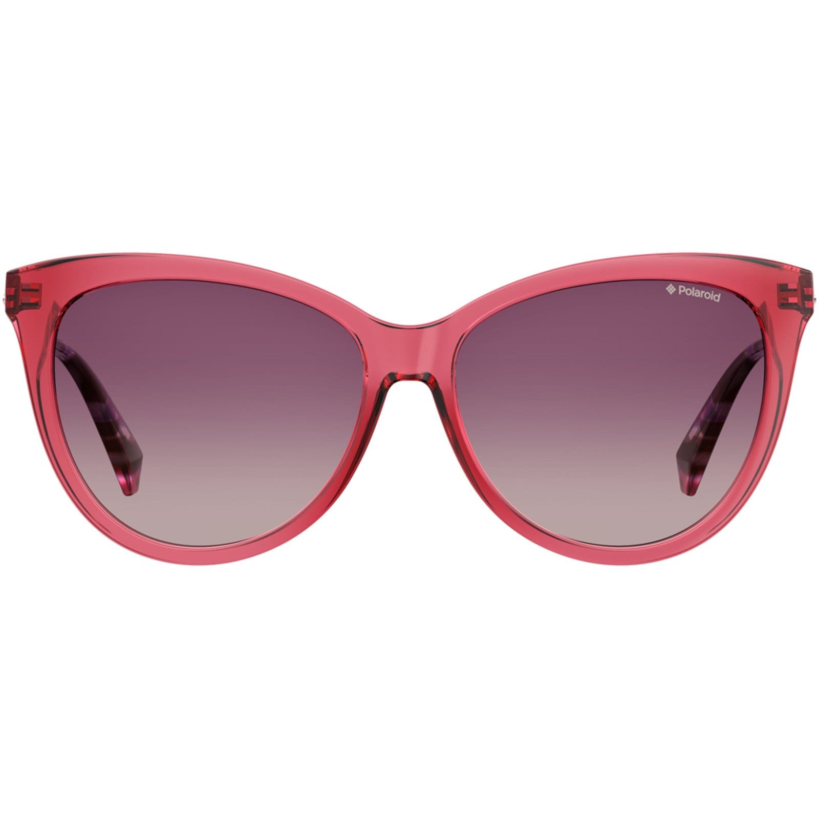 Vista 2 Óculos de Sol Polaroid 6104 S X VA4 56JR Feminino Polaroid marrom