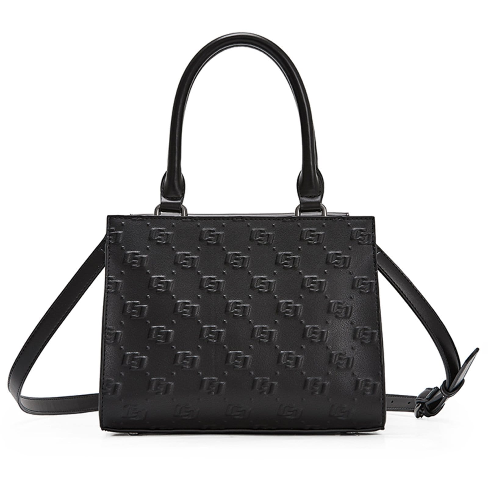 Vista 2 Bolsa Tote Colcci Gravação Pr26 Feminino Colcci preto