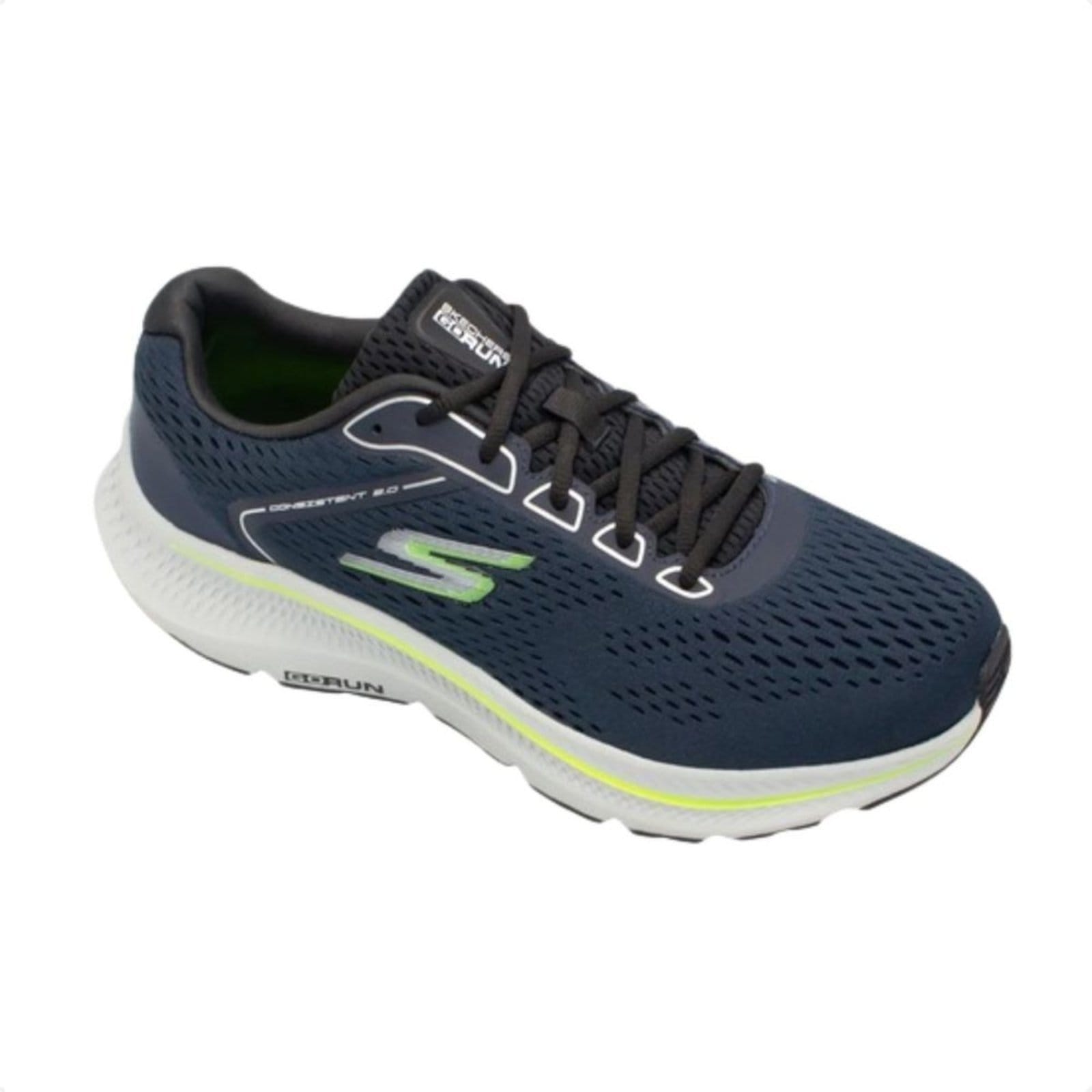 Vista 2 Tênis Running Masculino Skechers Go Run Consistent 2.0 Skechers azul