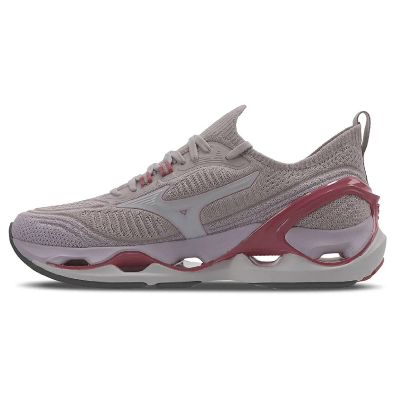 Vista 2 Tênis Wave Endeavor 3 - Feminino Mizuno rosa