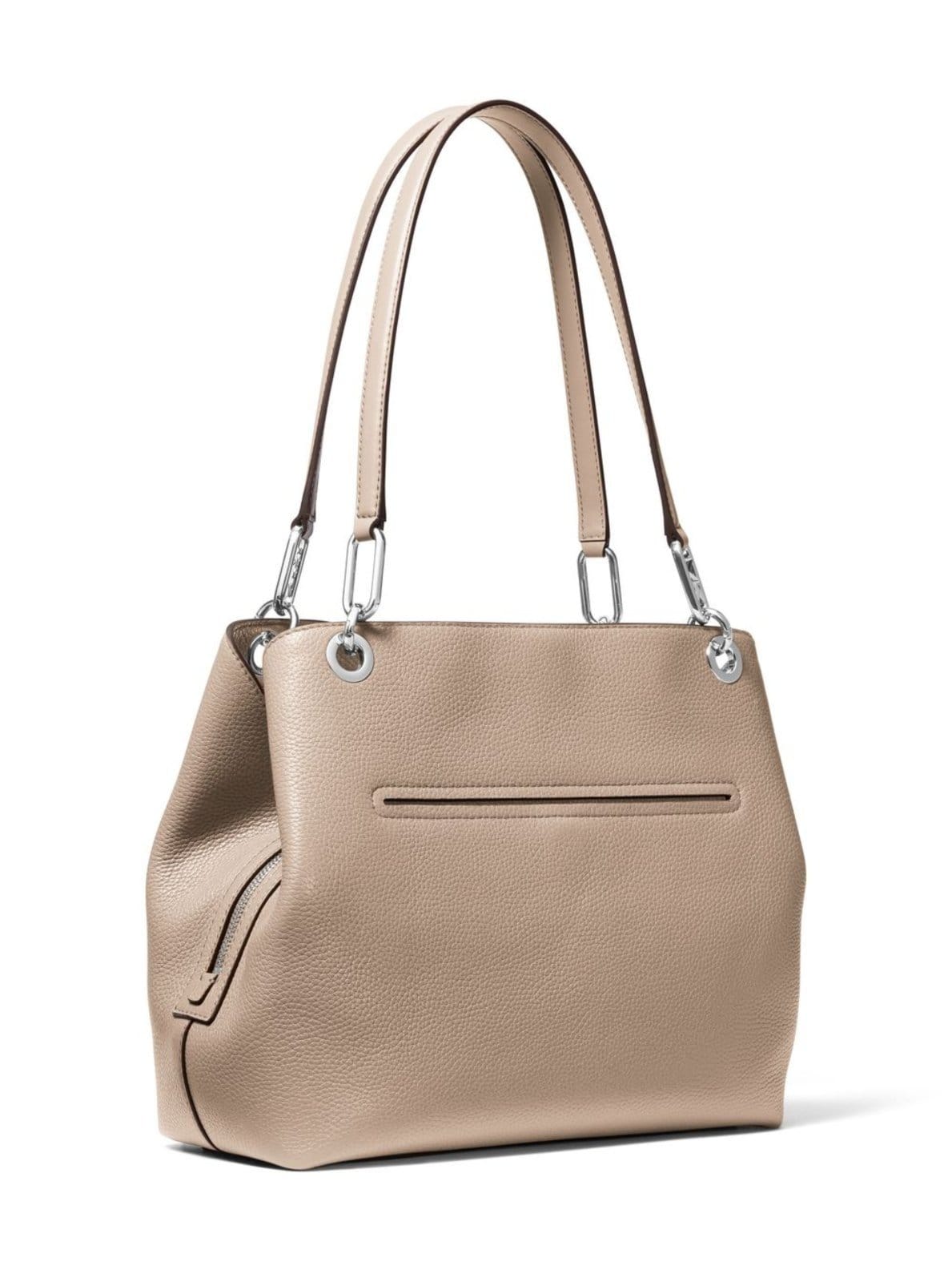 Vista 2 Bolsa Tote Kensington Grande De Couro 30H3S8KE3L182 Michael Kors bege