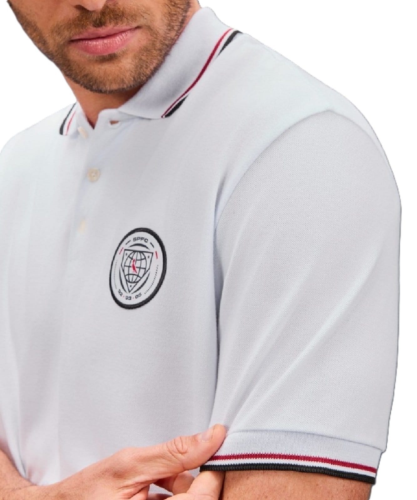 Vista 2 Polo Patch São Paulo Reserva branco