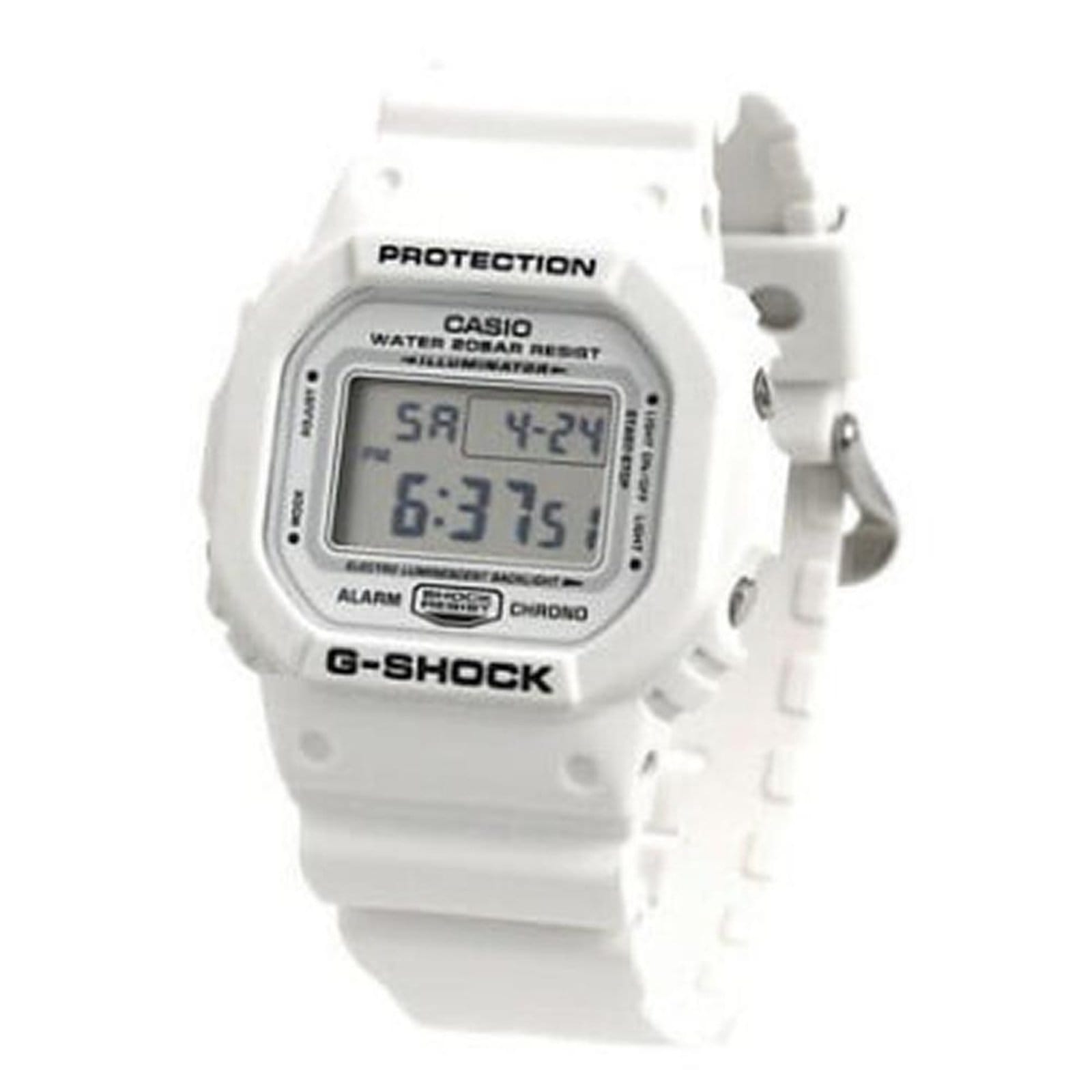 Vista 2 Relógio G-Shock DW-5600WW-7DR G-SHOCK branco