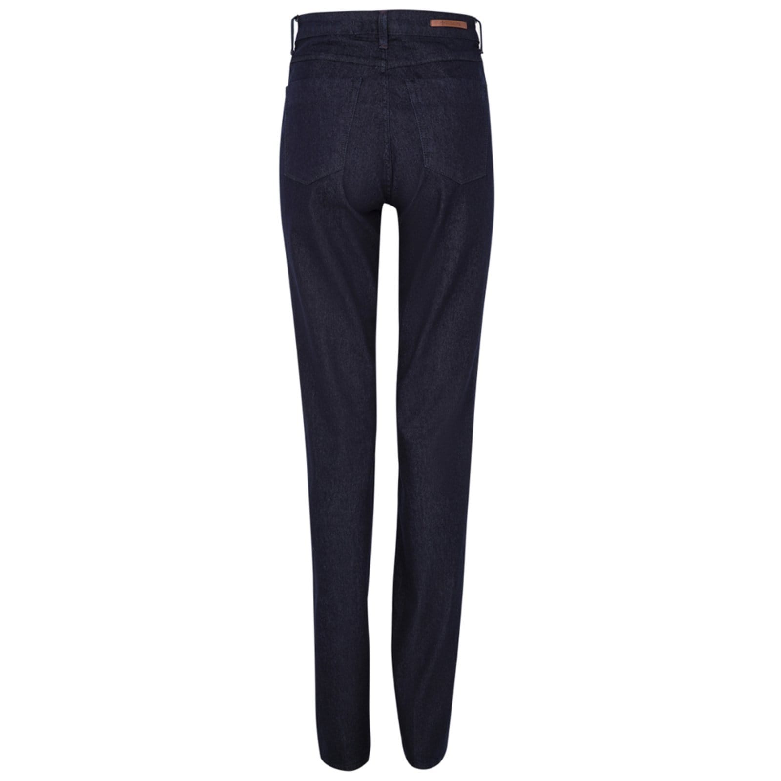 Vista 2 Calça Jeans Dudalina Reta Essentials Pr26 Feminino Dudalina preto