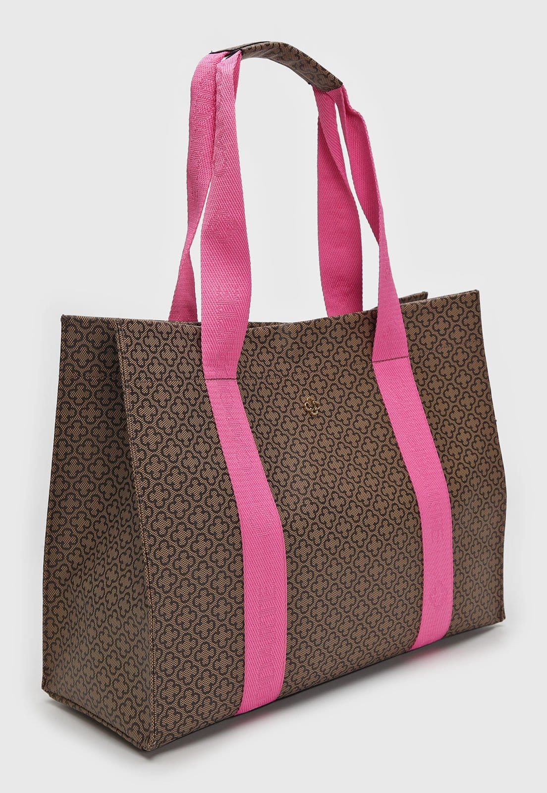 Vista 2 Bolsa Grande Capodarte Monograma Capodarte marrom