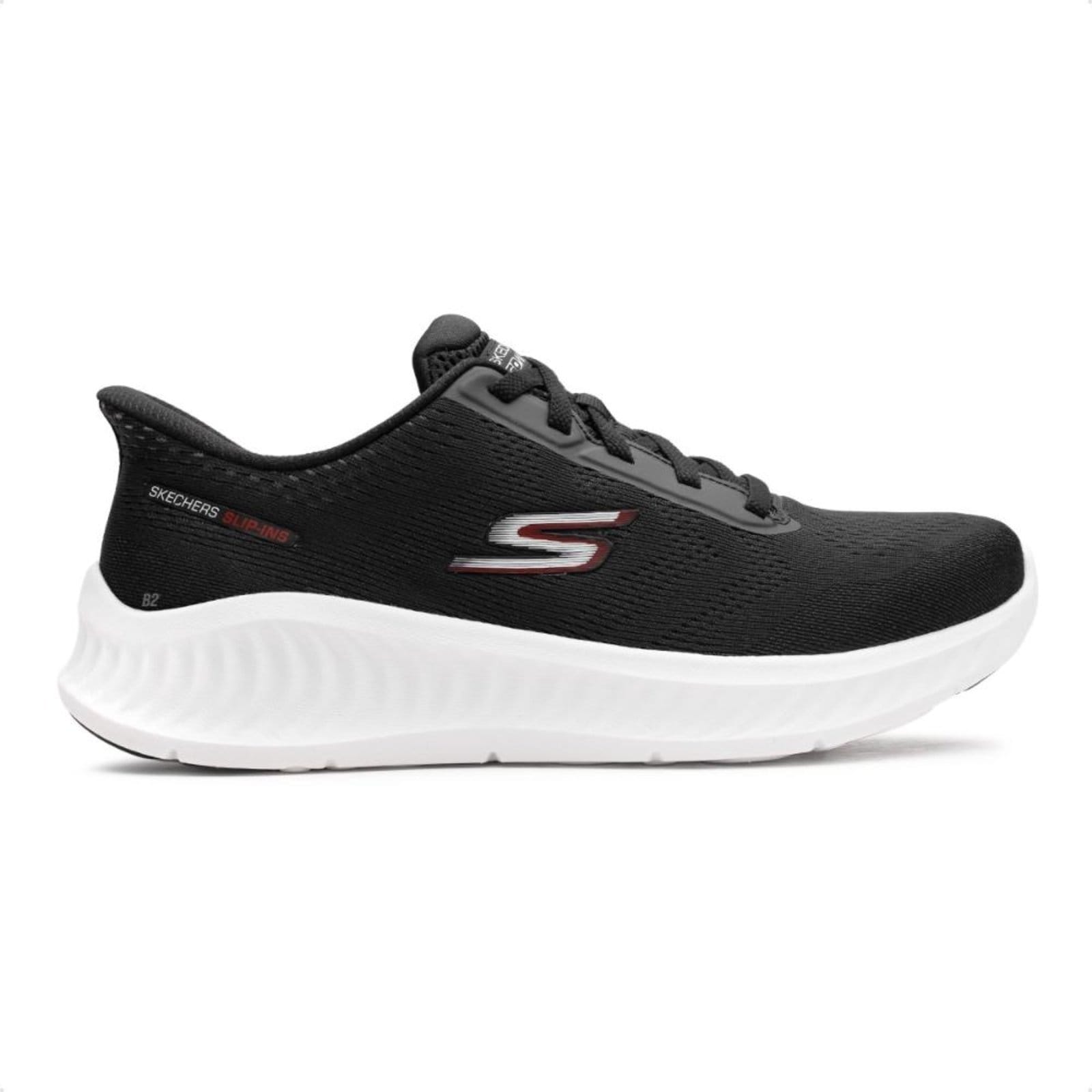 Vista principal Tênis Skechers Go Walk Now Masculino Skechers preto