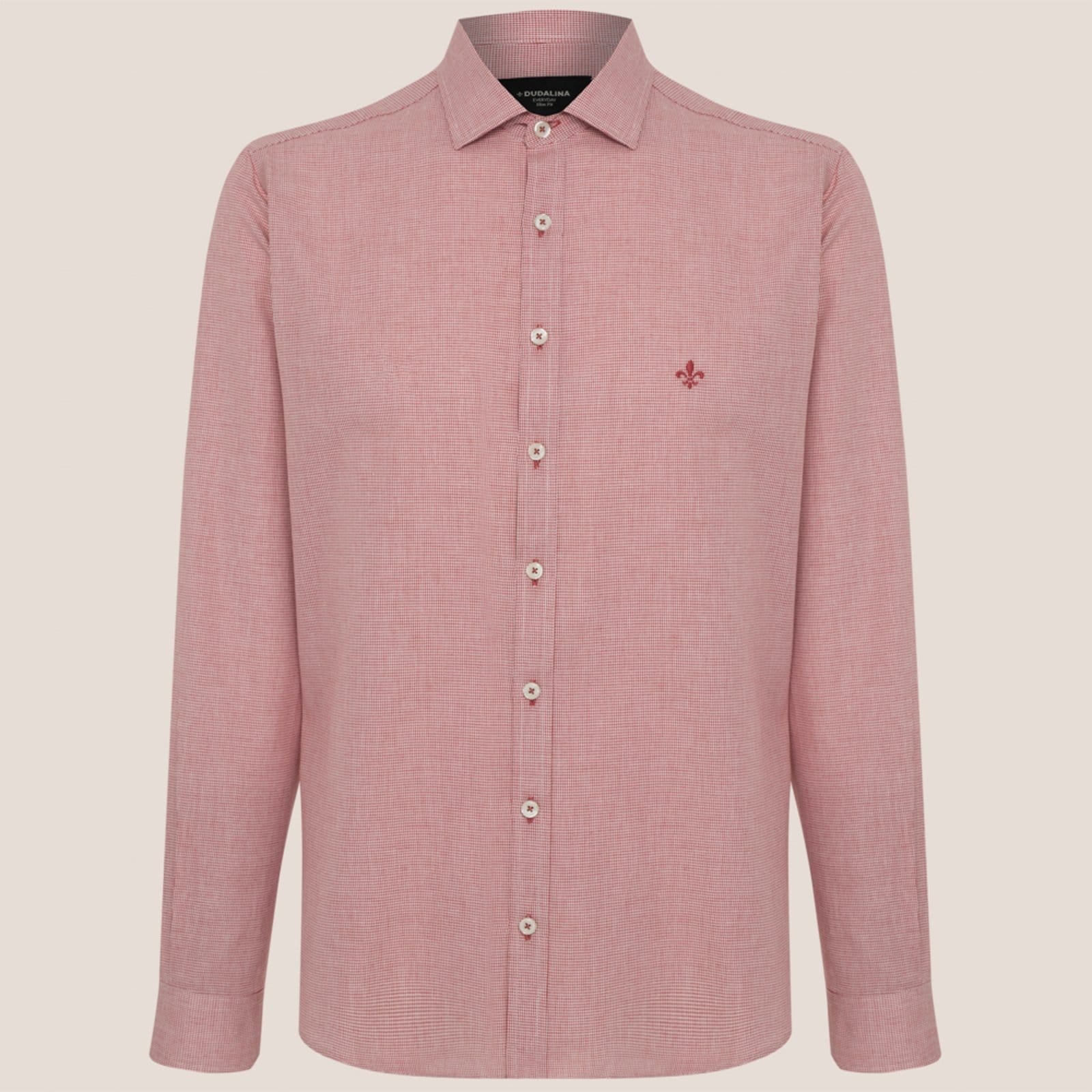 Camisa Dudalina Comfort Listrada Ve26 Masculino