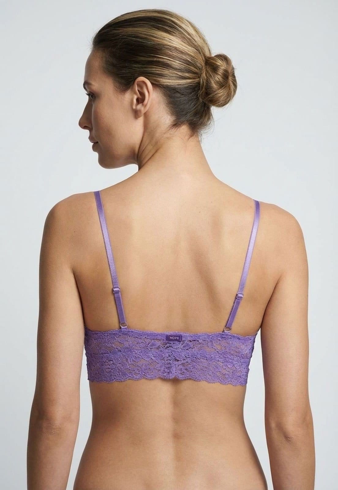 Vista 2 Sutiã Top Triângulo Hope Renda Hope lilás