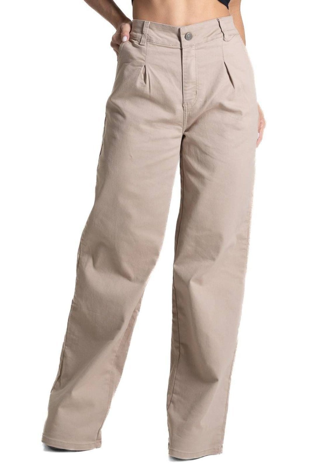 Calça Sarja Sawary Wide Leg - 281825