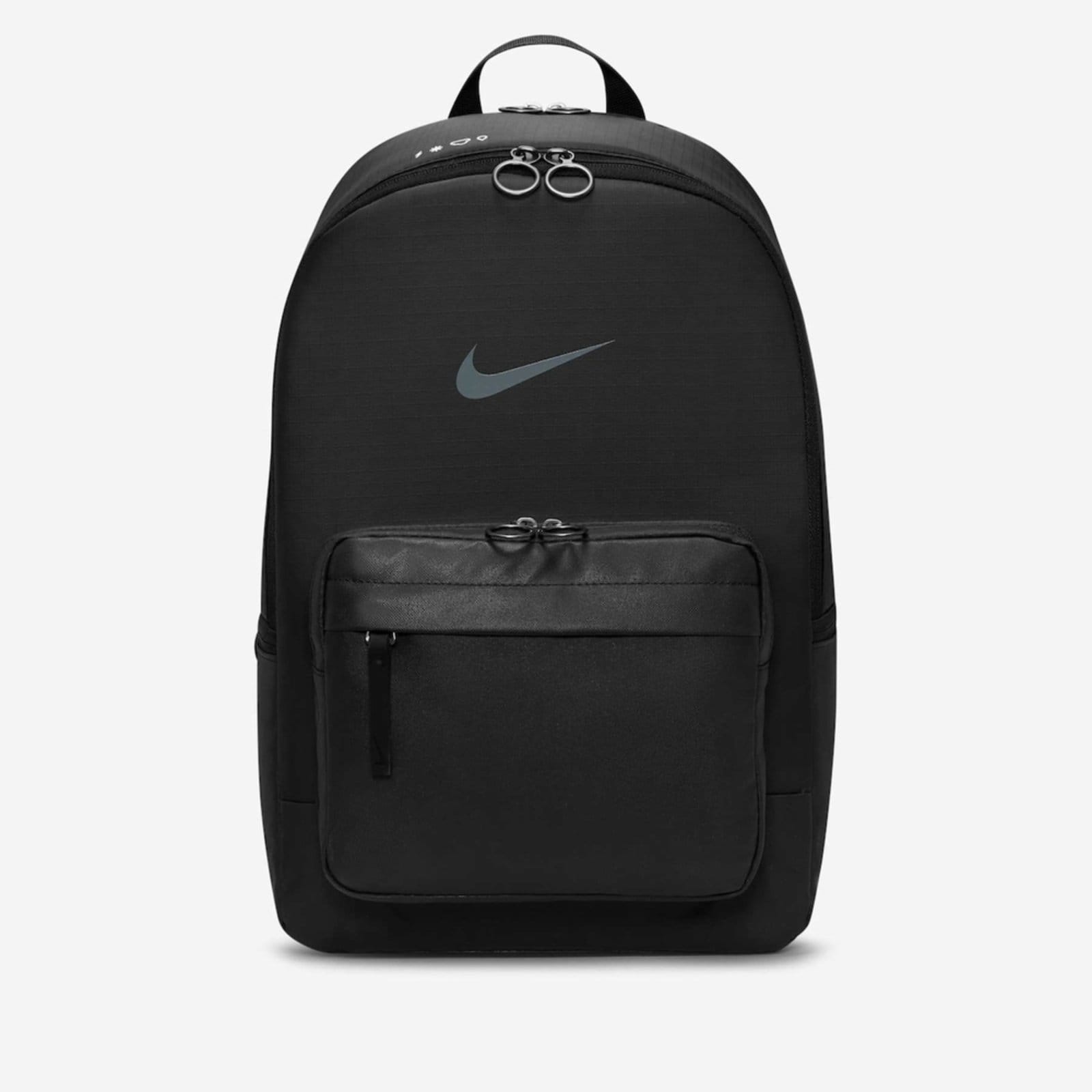 Vista 2 Mochila Nike Heritage Eugene Masculina Nike Preto
