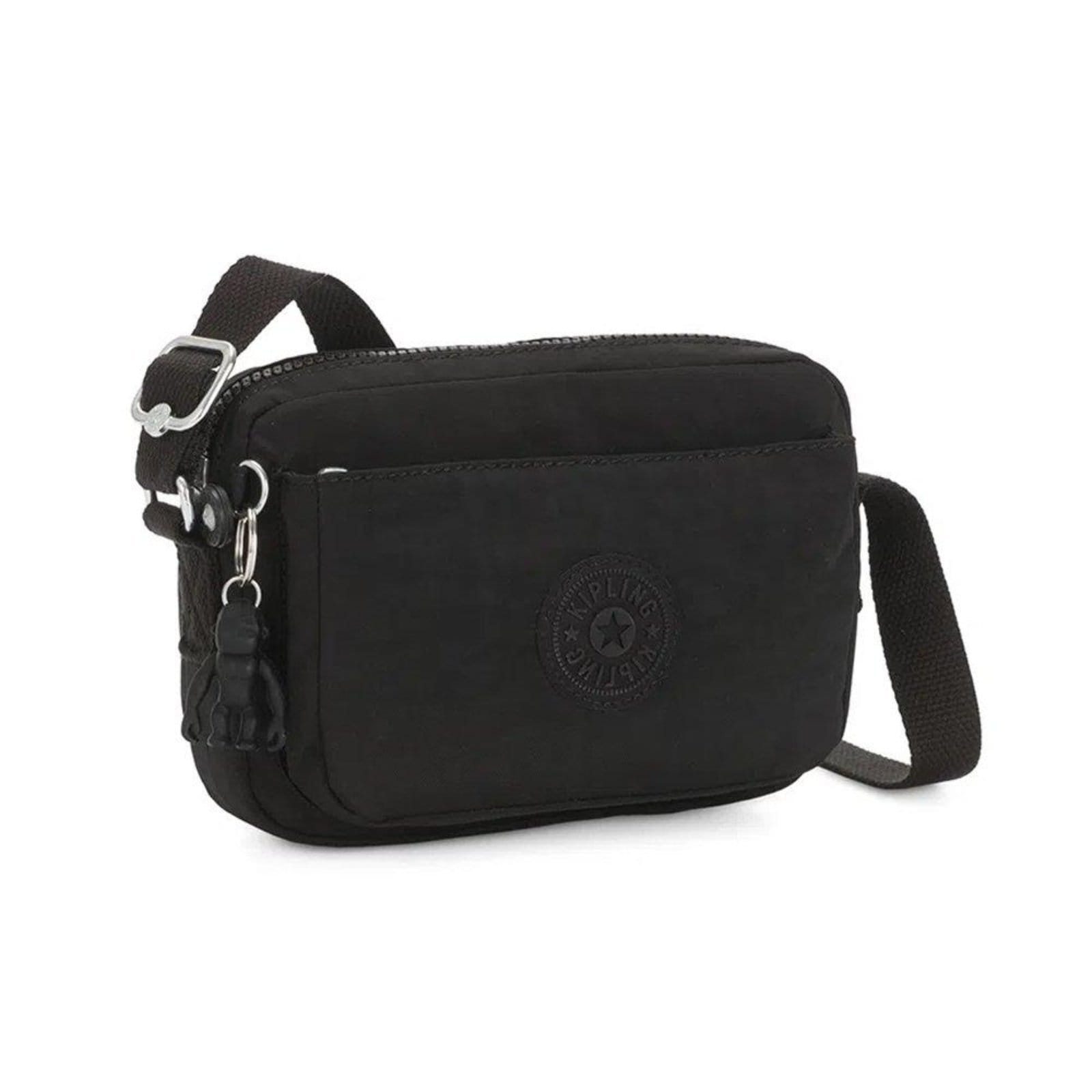 Vista 2 Bolsa Transversal Kipling Abanu 2 Litros Preto Kipling incolor
