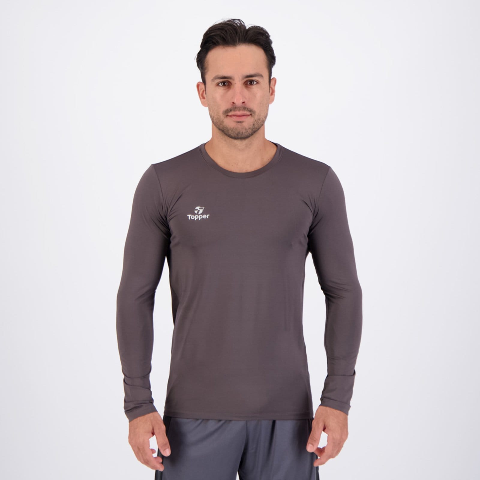 Camisa Térmica Topper Classic New Manga Longa